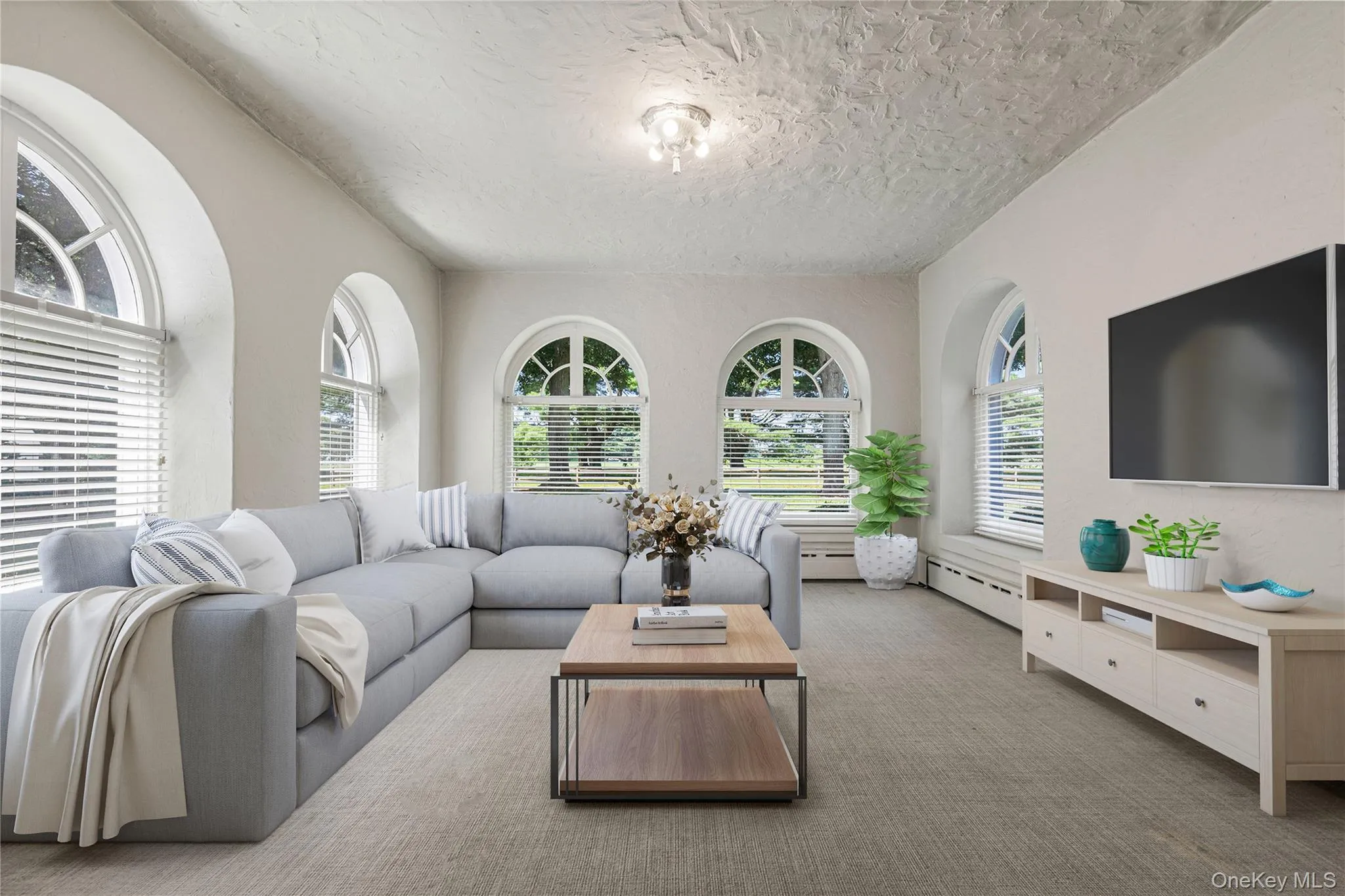 Virtually staged Family Room Virtually staged Family Room