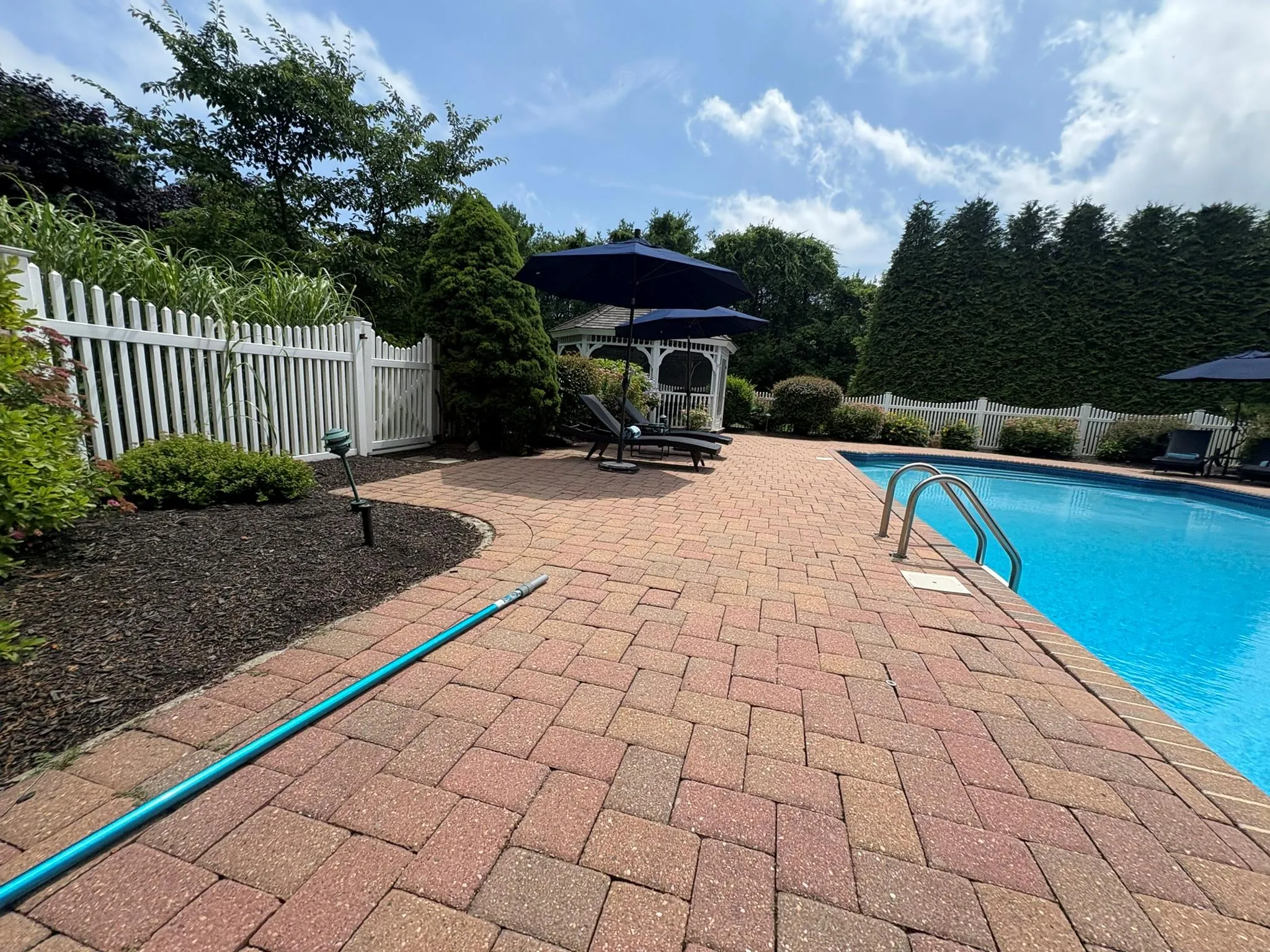 View of swimming pool with a patio area View of swimming pool with a patio area