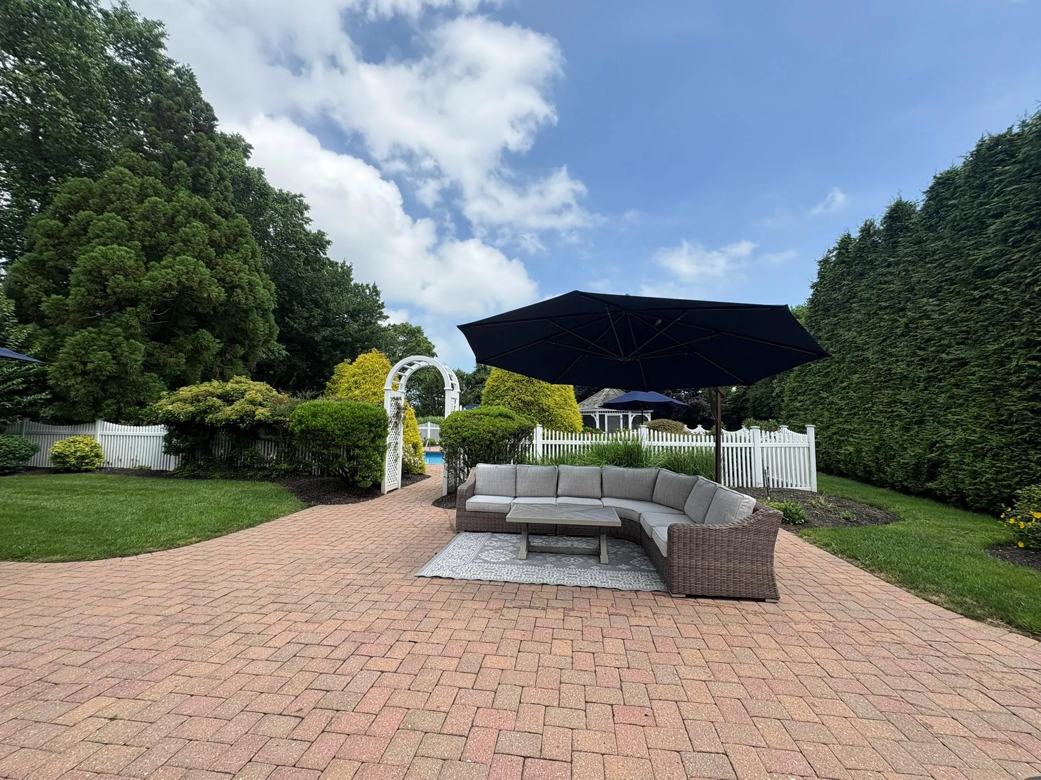 View of patio / terrace featuring outdoor lounge area View of patio / terrace featuring outdoor lounge area