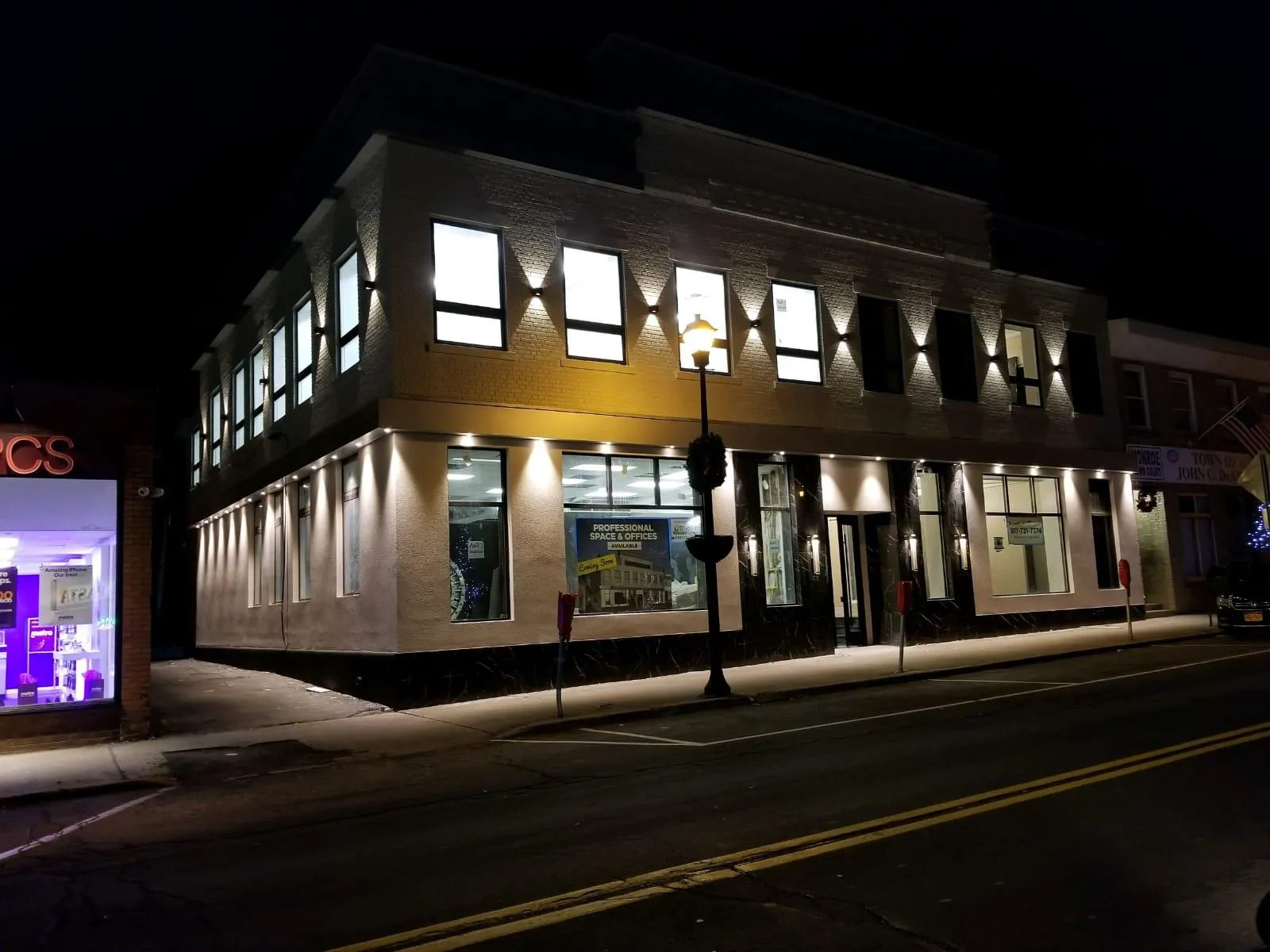 View of property at twilight View of property at twilight