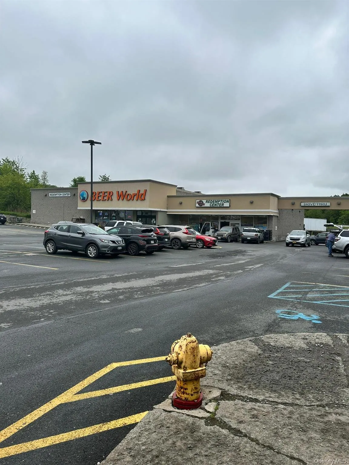 View of uncovered parking lot View of uncovered parking lot