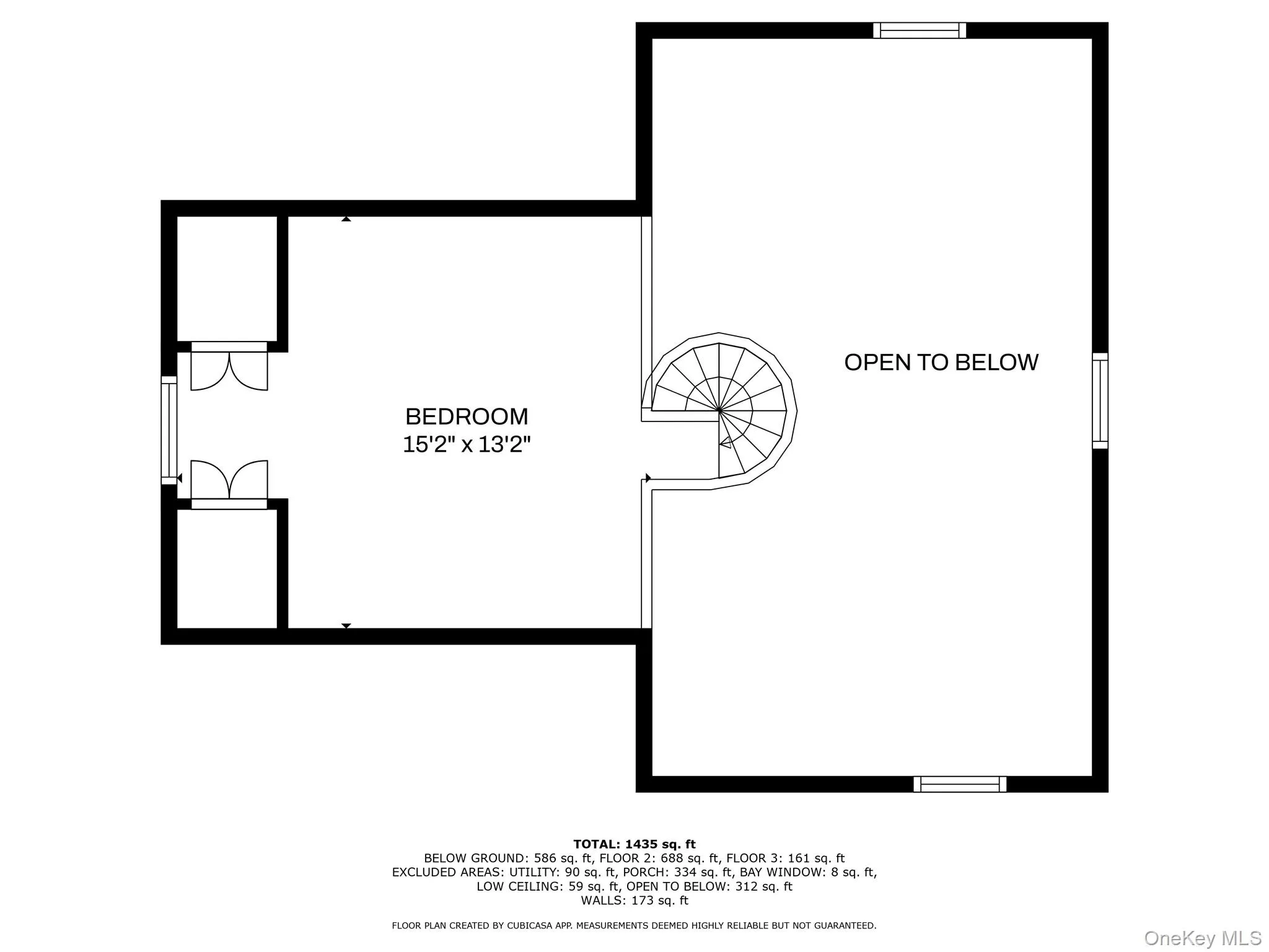 Mezzanine/Loft floor plan Mezzanine/Loft floor plan