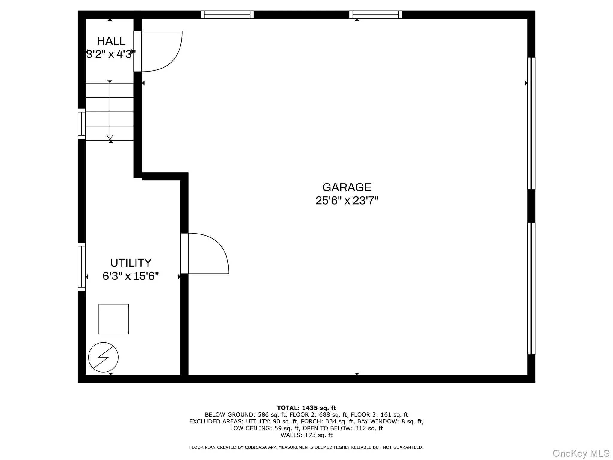 Basement Utility & garage floor plan Basement Utility & garage floor plan