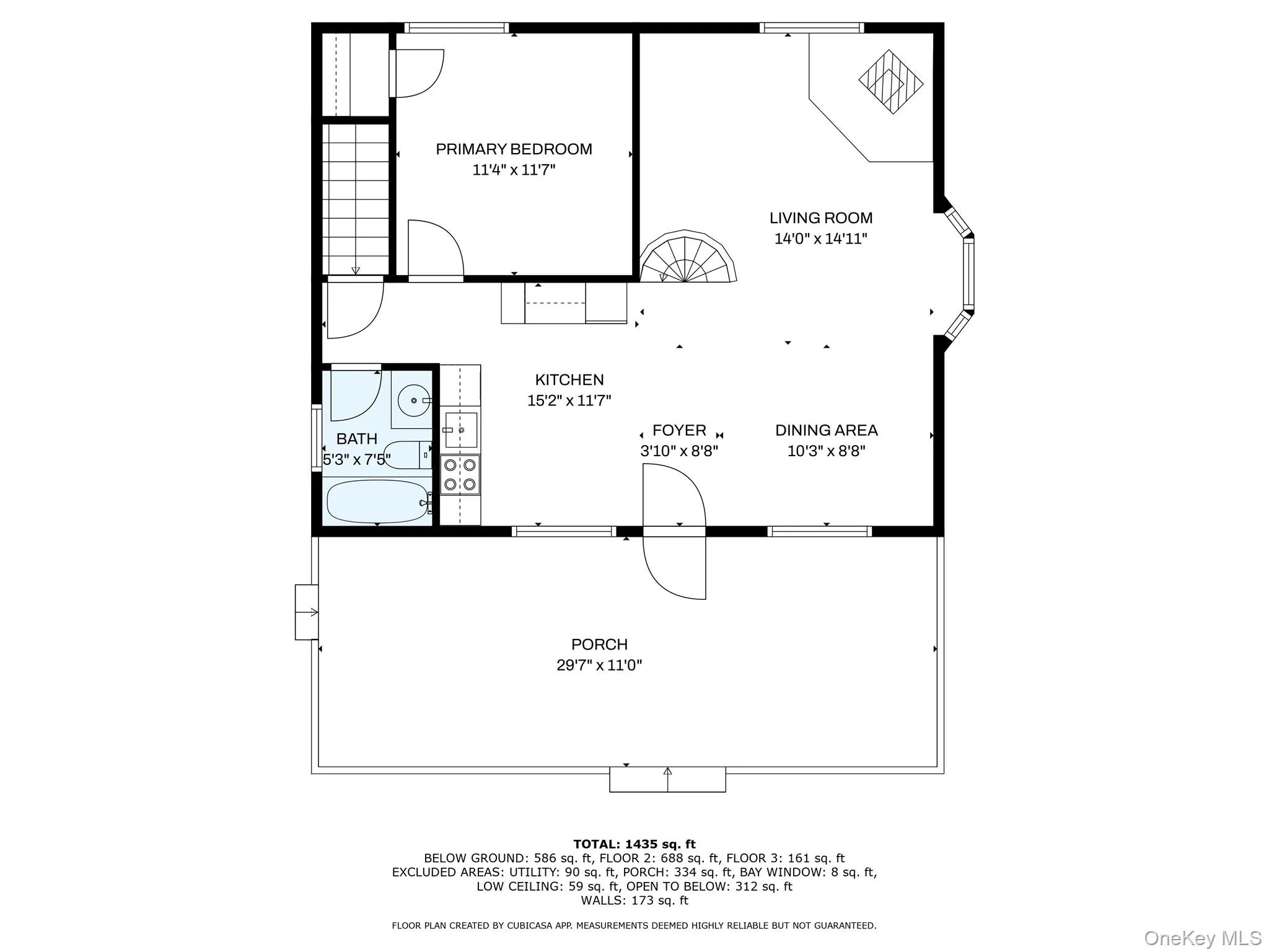 First floor plan First floor plan
