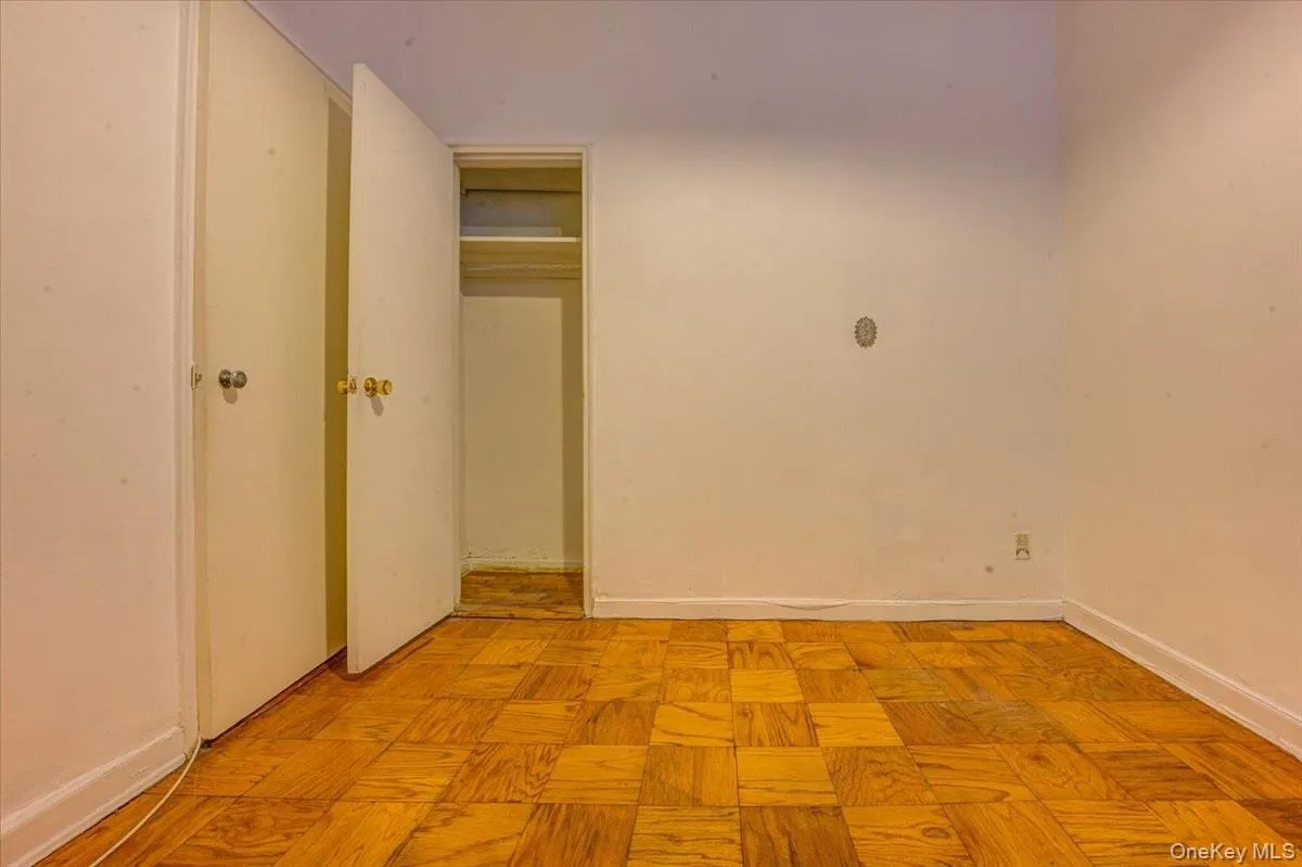 Unfurnished bedroom featuring a closet and baseboards Unfurnished bedroom featuring a closet and baseboards