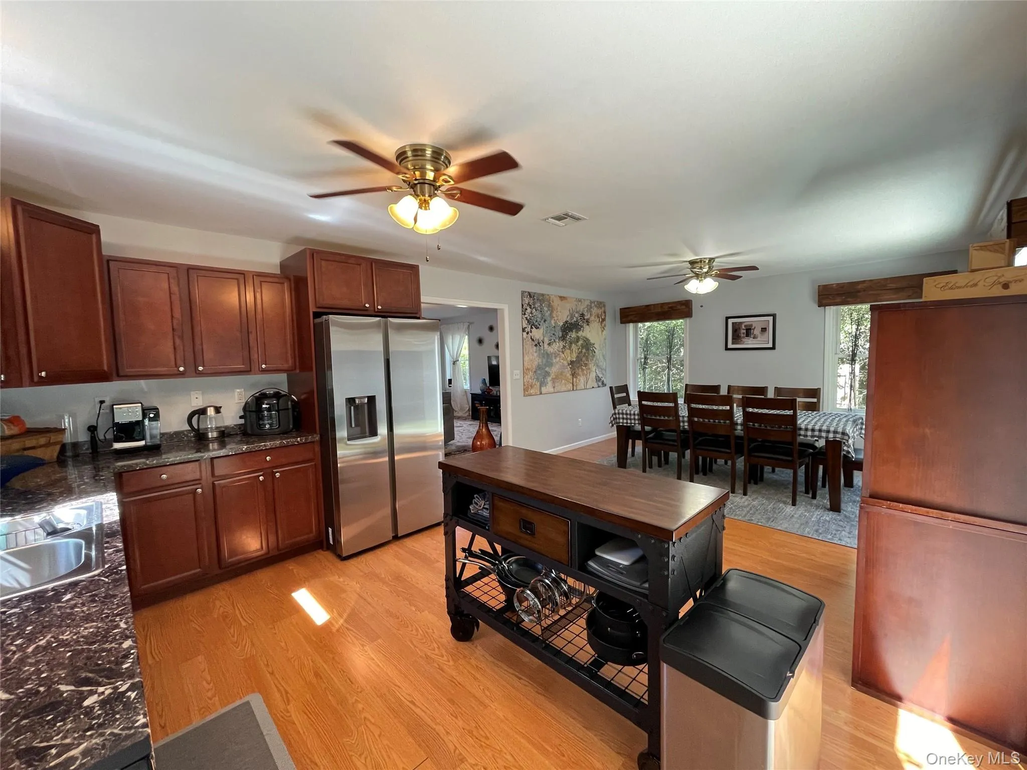Beautiful kitchen with stainless steel appliances Beautiful kitchen with stainless steel appliances