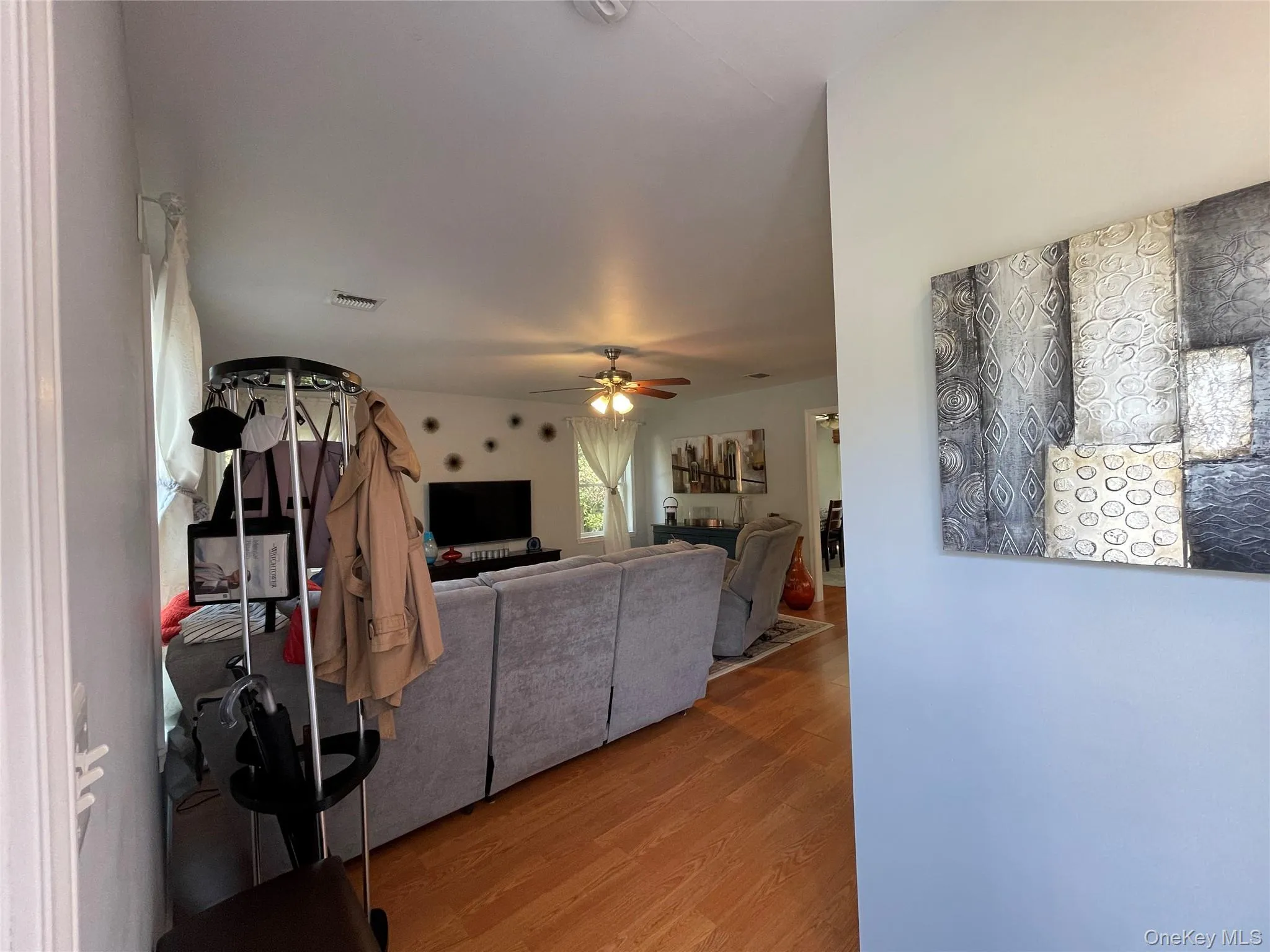 View of living room from main entrance View of living room from main entrance