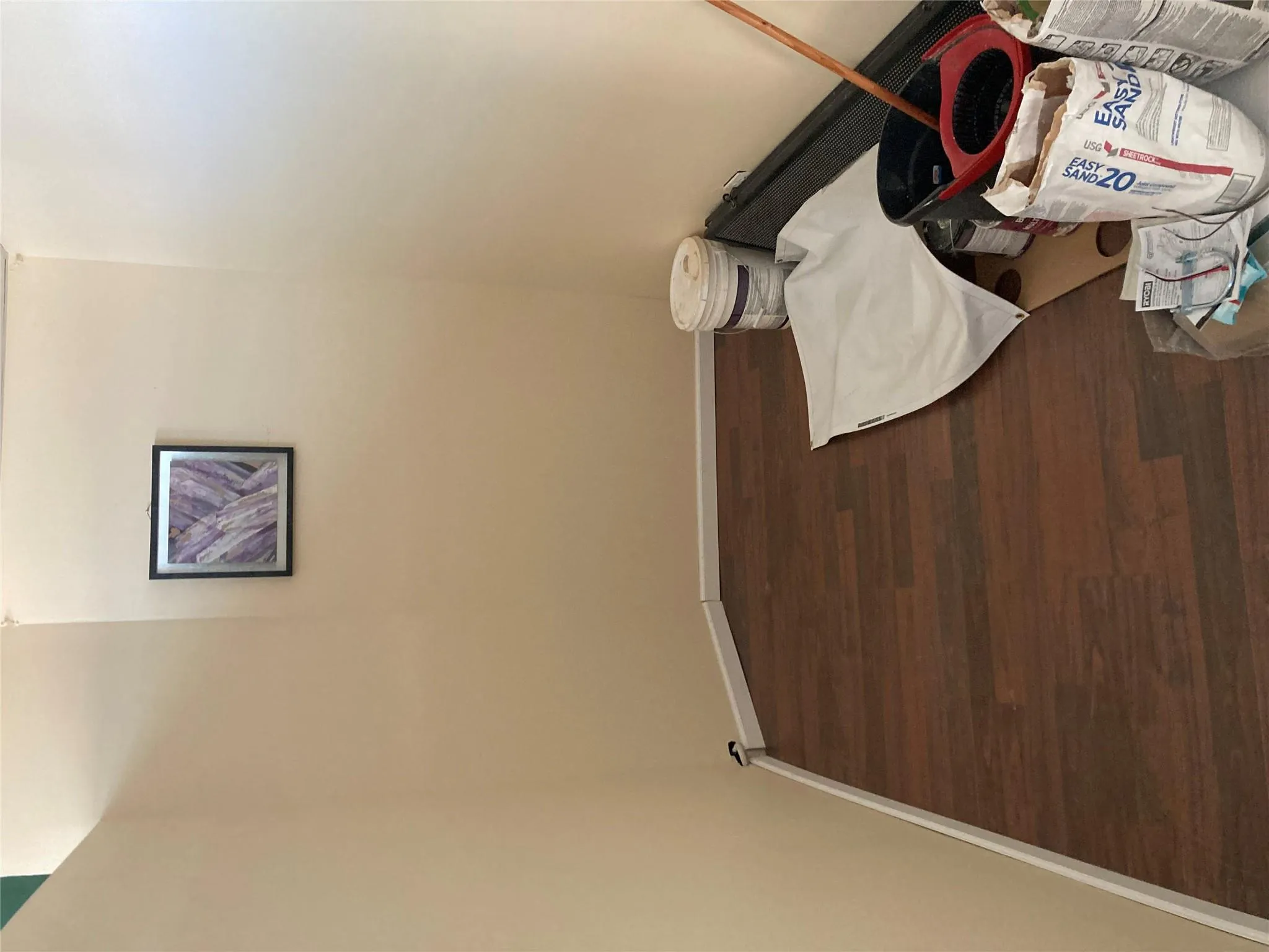 Unfurnished room with wood finished floors Unfurnished room with wood finished floors