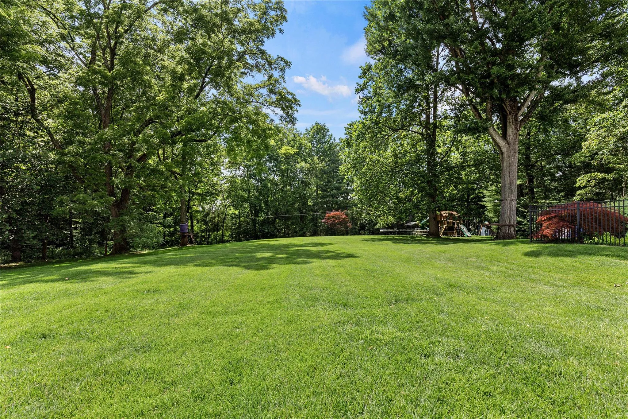 View of grassy yard View of grassy yard