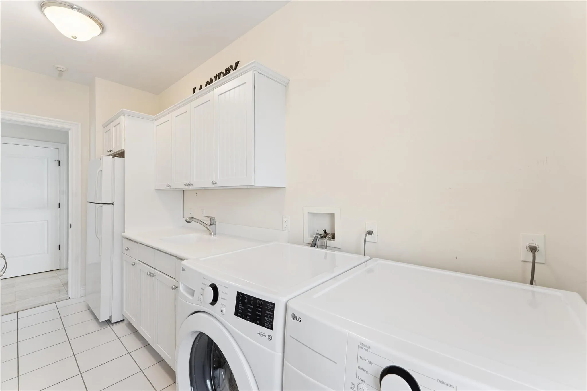 First floor laundry room First floor laundry room