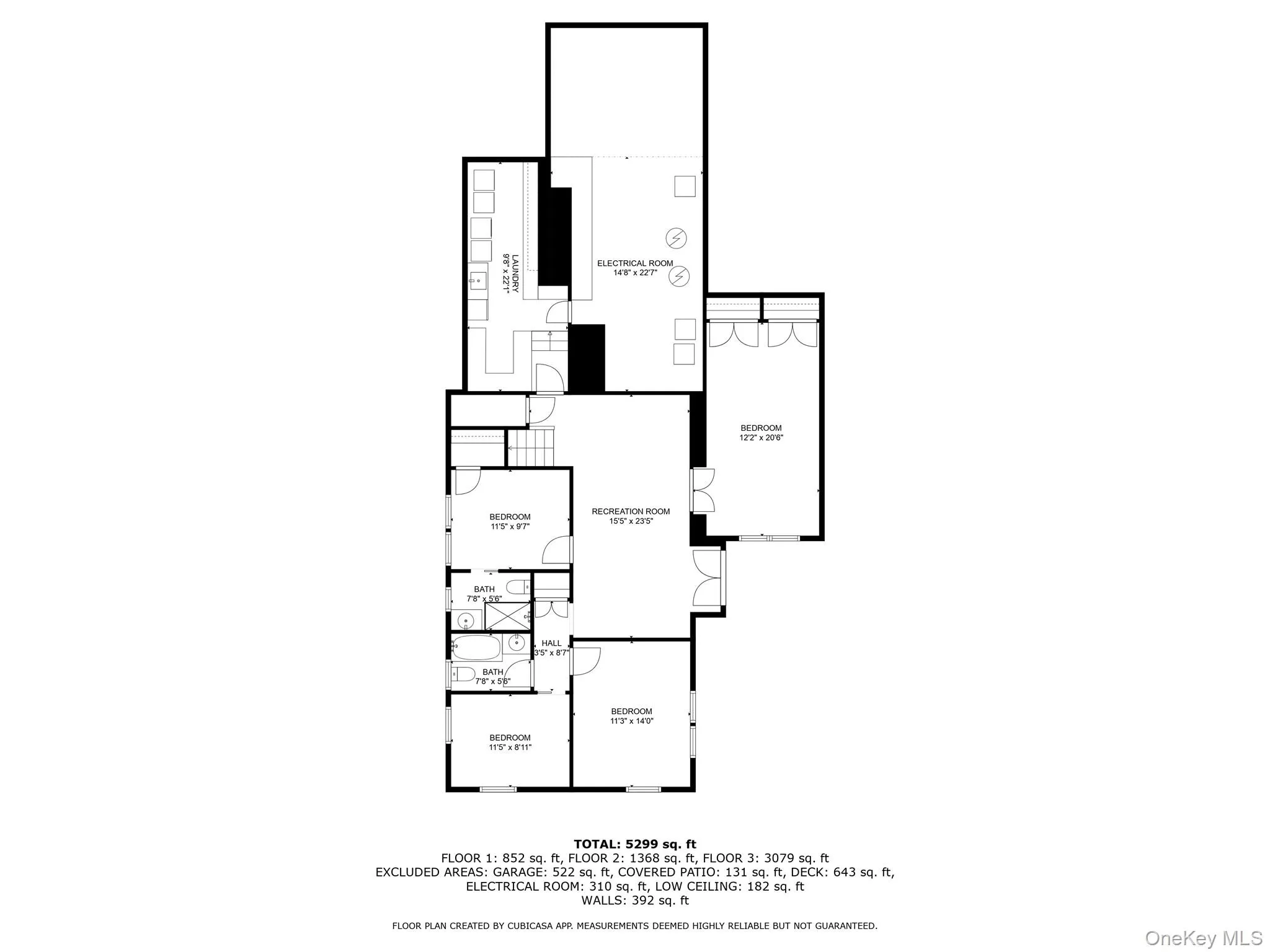 Lower level Main House