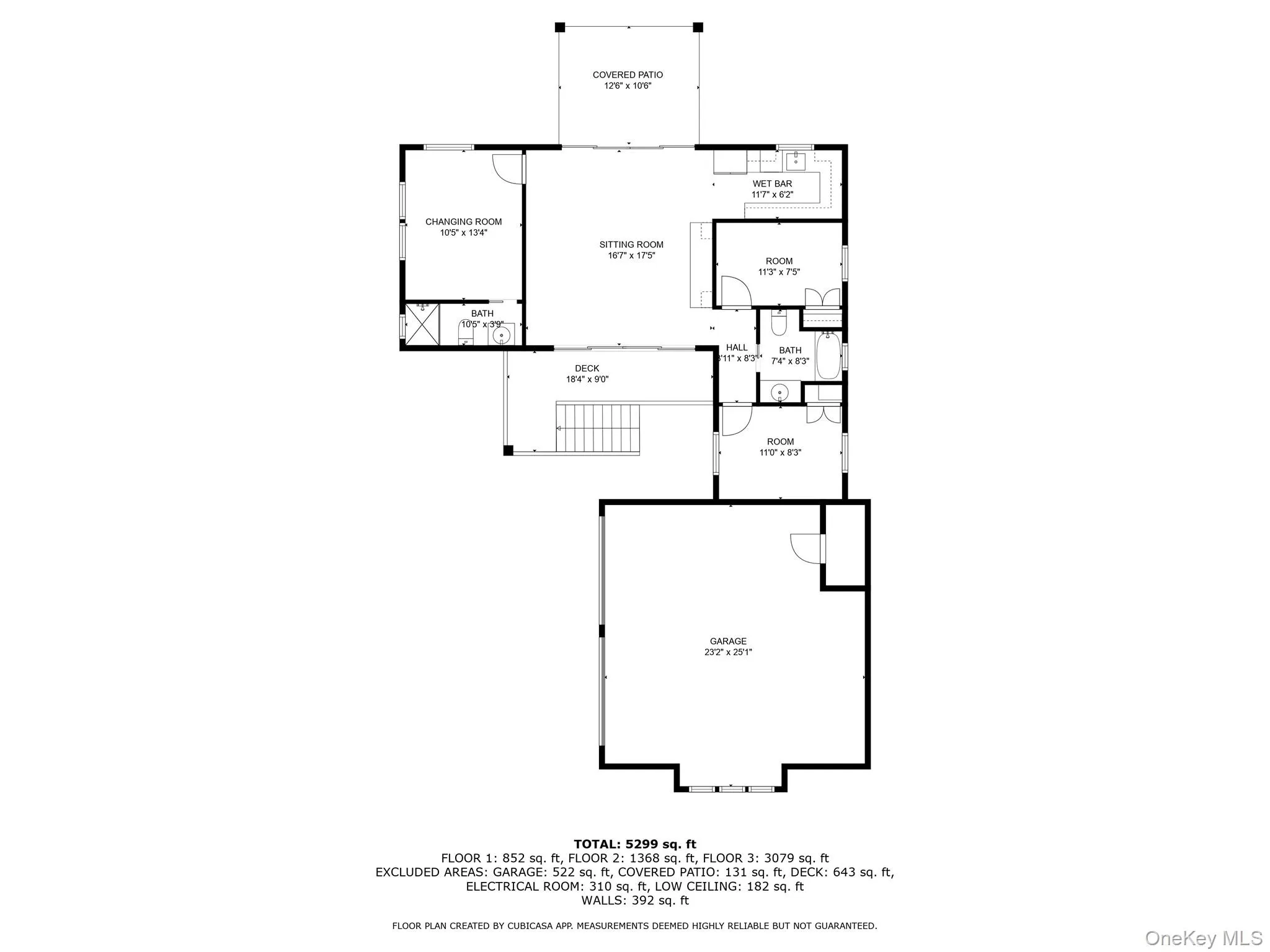 Pool House Floor plan