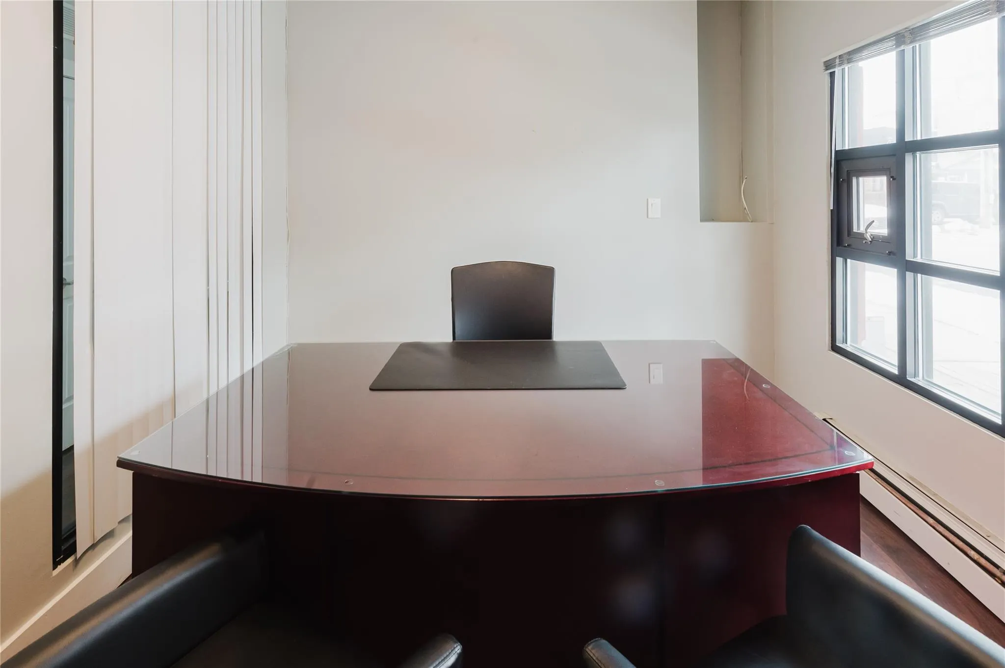 Office featuring a baseboard radiator Office featuring a baseboard radiator