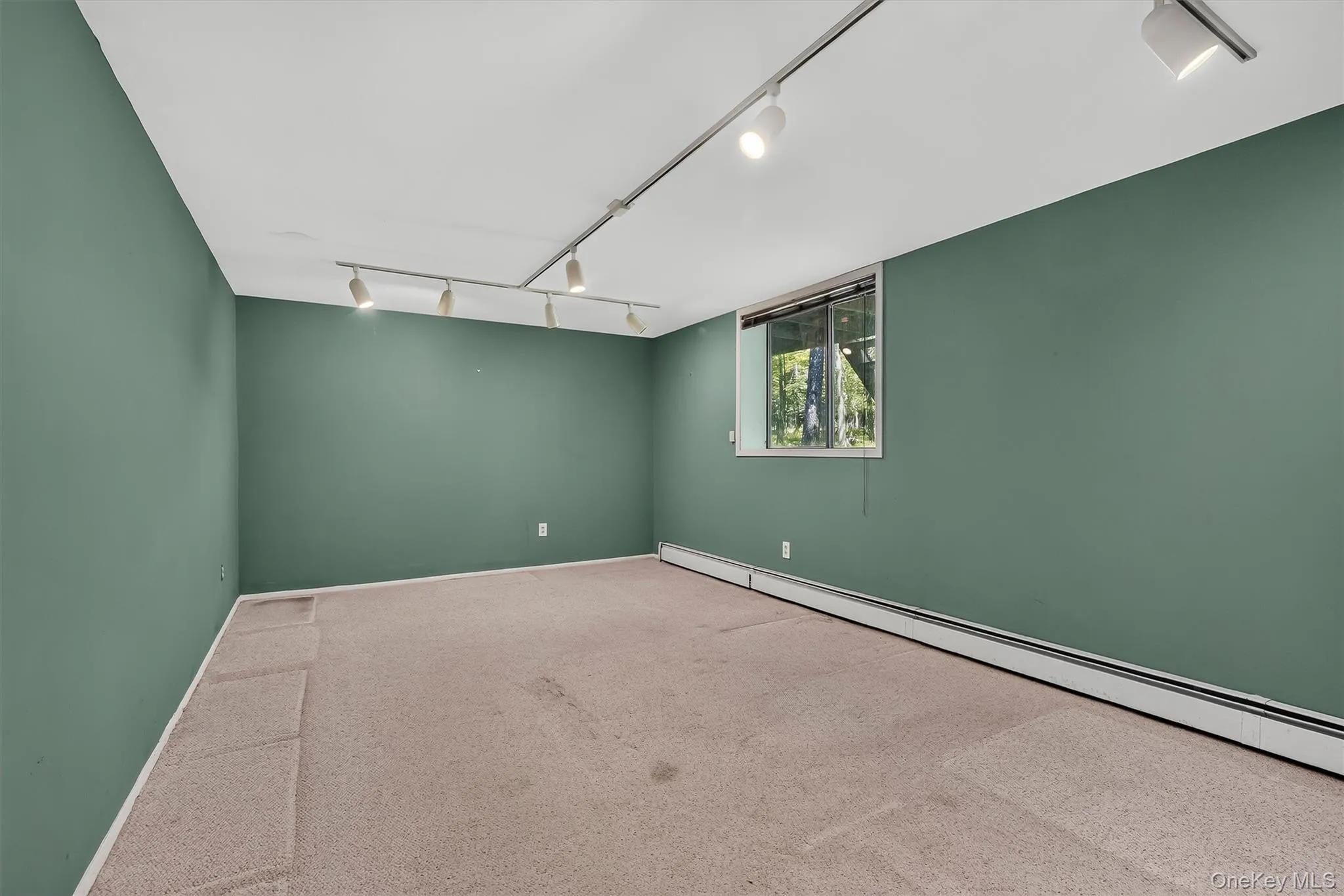 So many uses for the generously sized rec room. Has track lighting plus a nce size window. Only 6 steps down from entry. Same level as garage So many uses for the generously sized rec room. Has track lighting plus a nce size window. Only 6 steps down from entry. Same level as garage