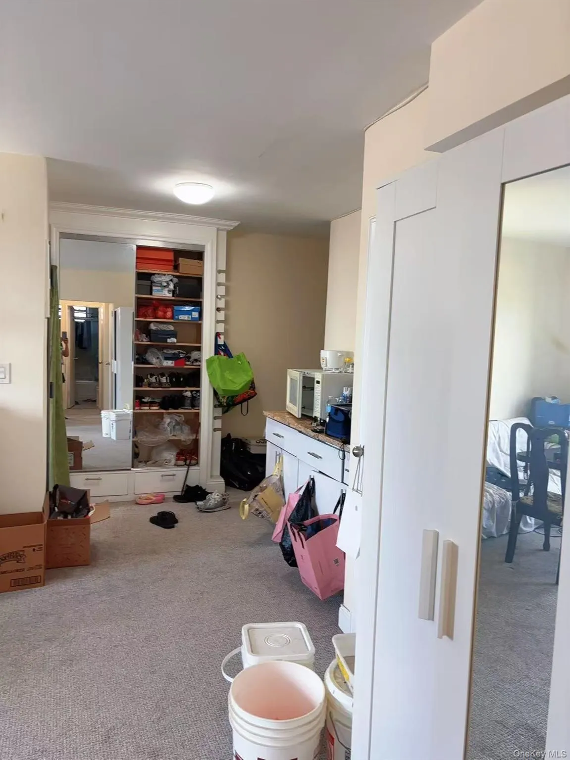 Rec room featuring carpet Rec room featuring carpet