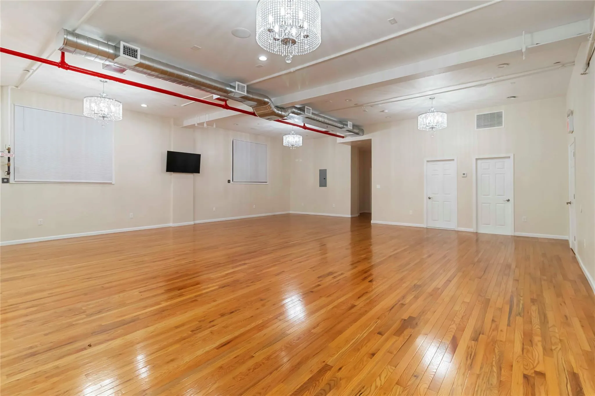 Garage featuring baseboards Garage featuring baseboards