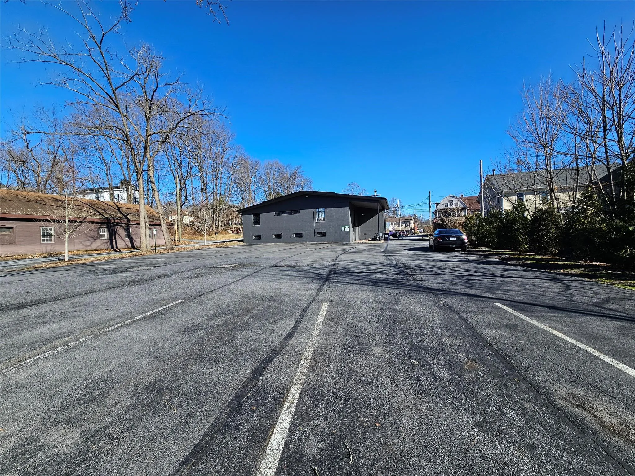 View of asphalt street View of asphalt street