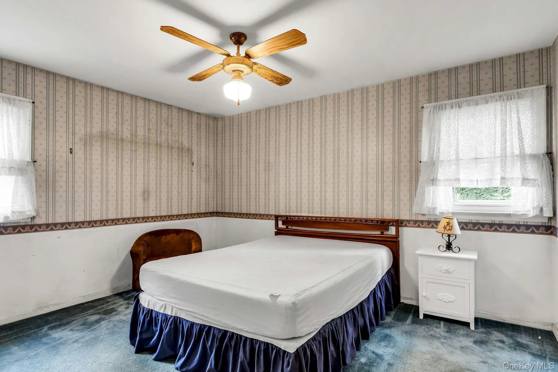 Primary Bedroom has 2 Windows and Ceiling Fan Primary Bedroom has 2 Windows and Ceiling Fan