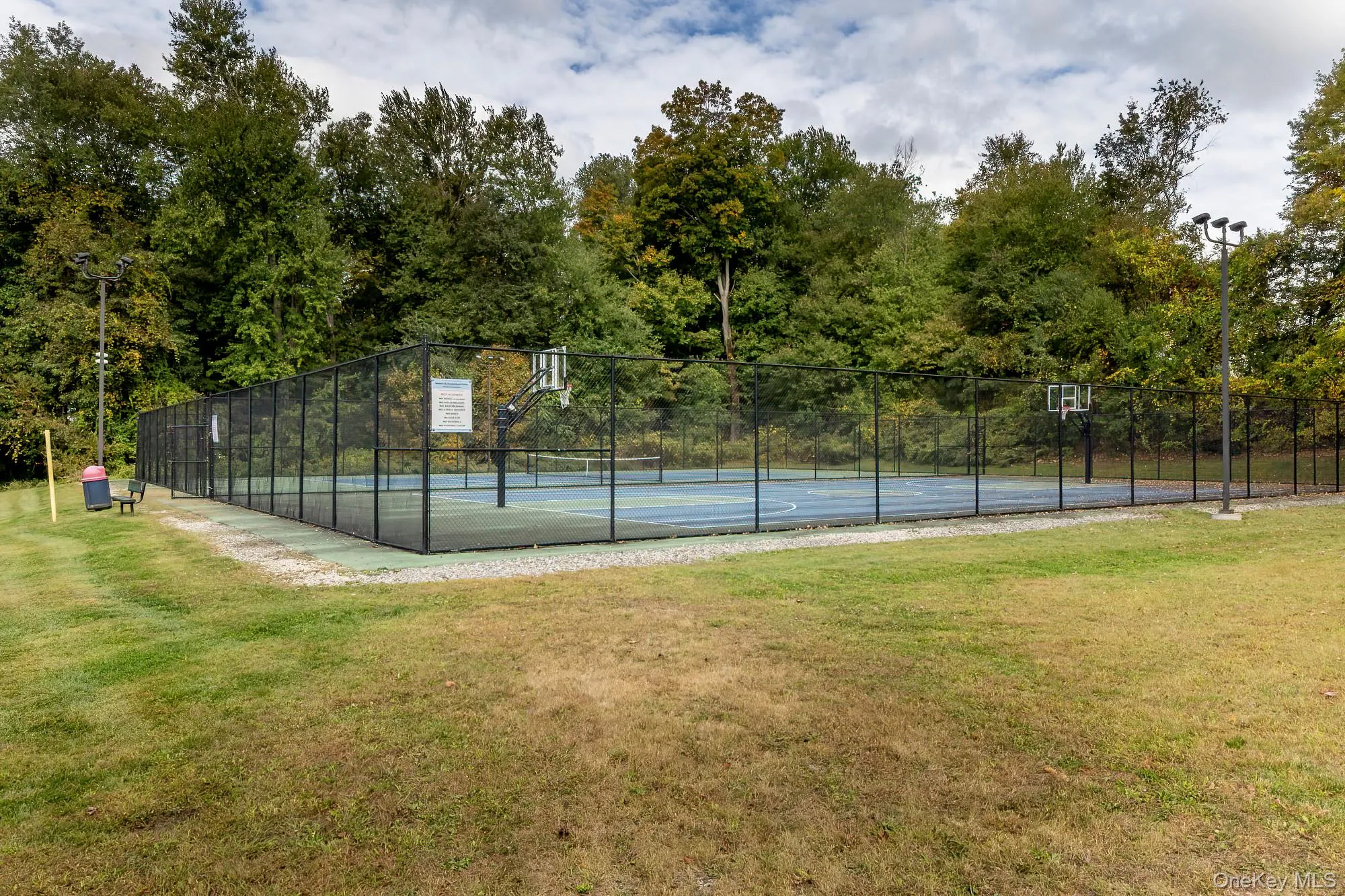 Basketball and tennis courts Basketball and tennis courts