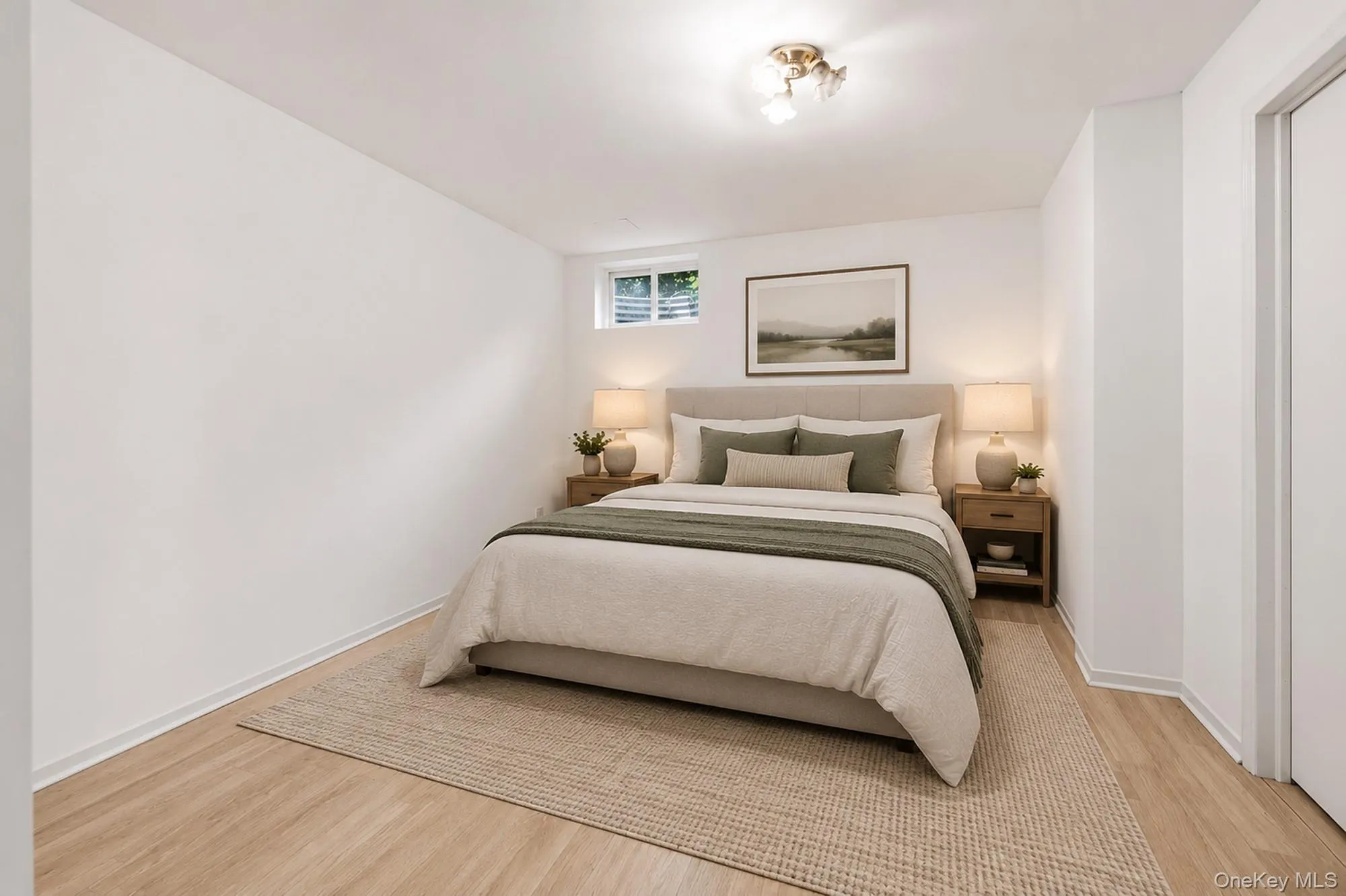 Bedroom virtually staged Bedroom virtually staged