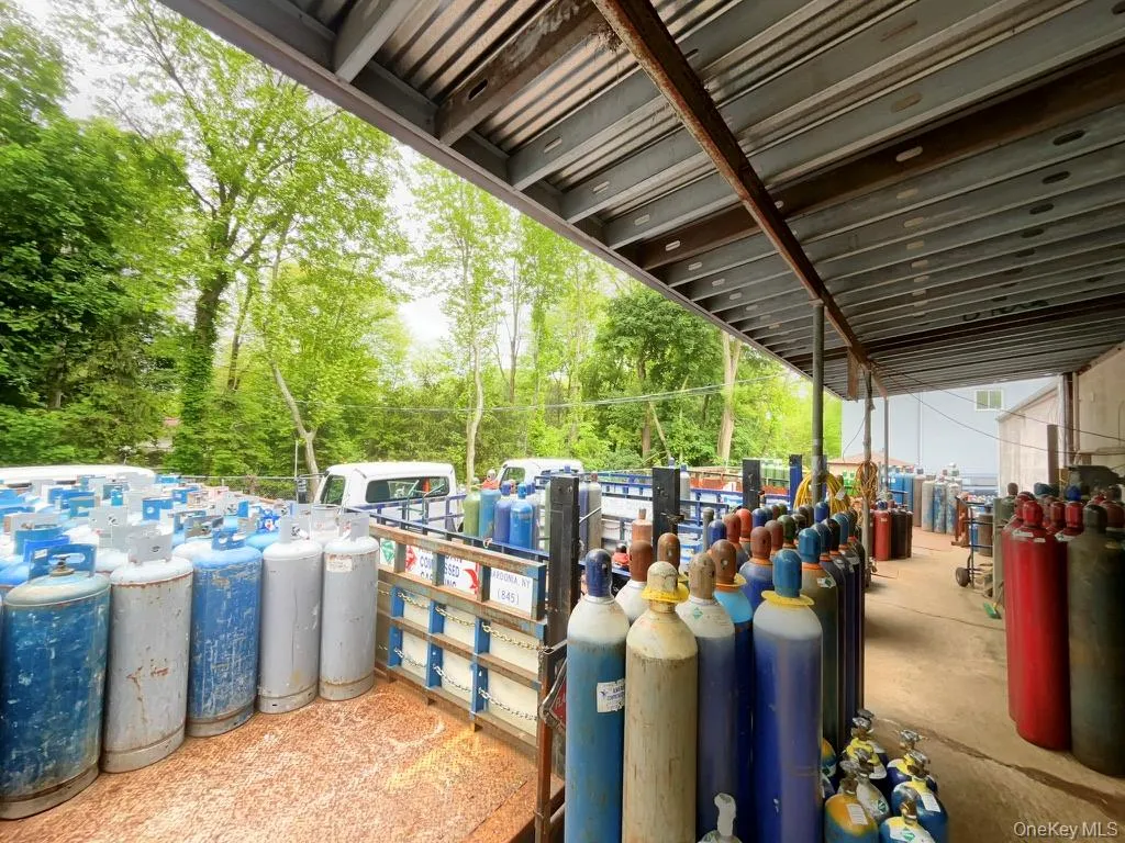 View of Back of building with an exterior structure View of Back of building with an exterior structure