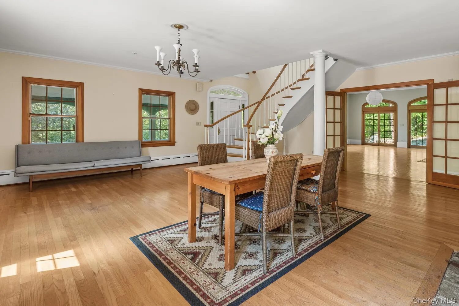 Dining room with plenty of natural light Dining room with plenty of natural light