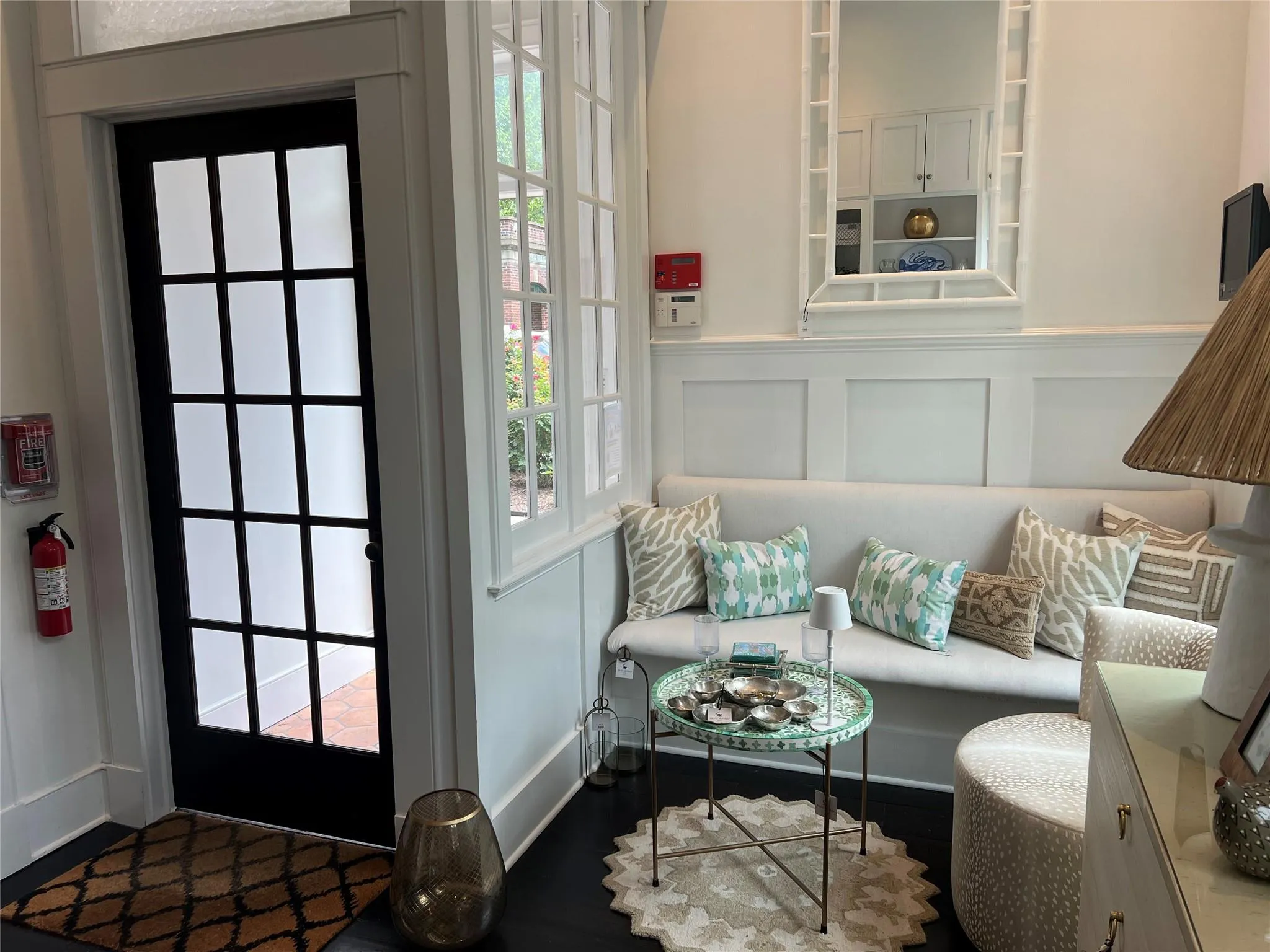 entry/lobby area with built in bench entry/lobby area with built in bench