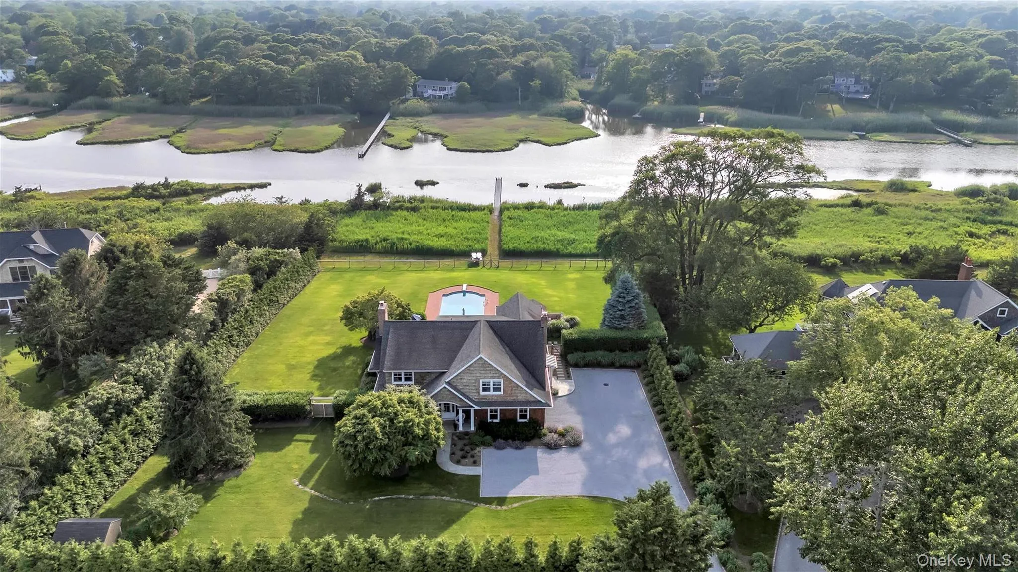 View from above of property featuring a nearby body of water View from above of property featuring a nearby body of water