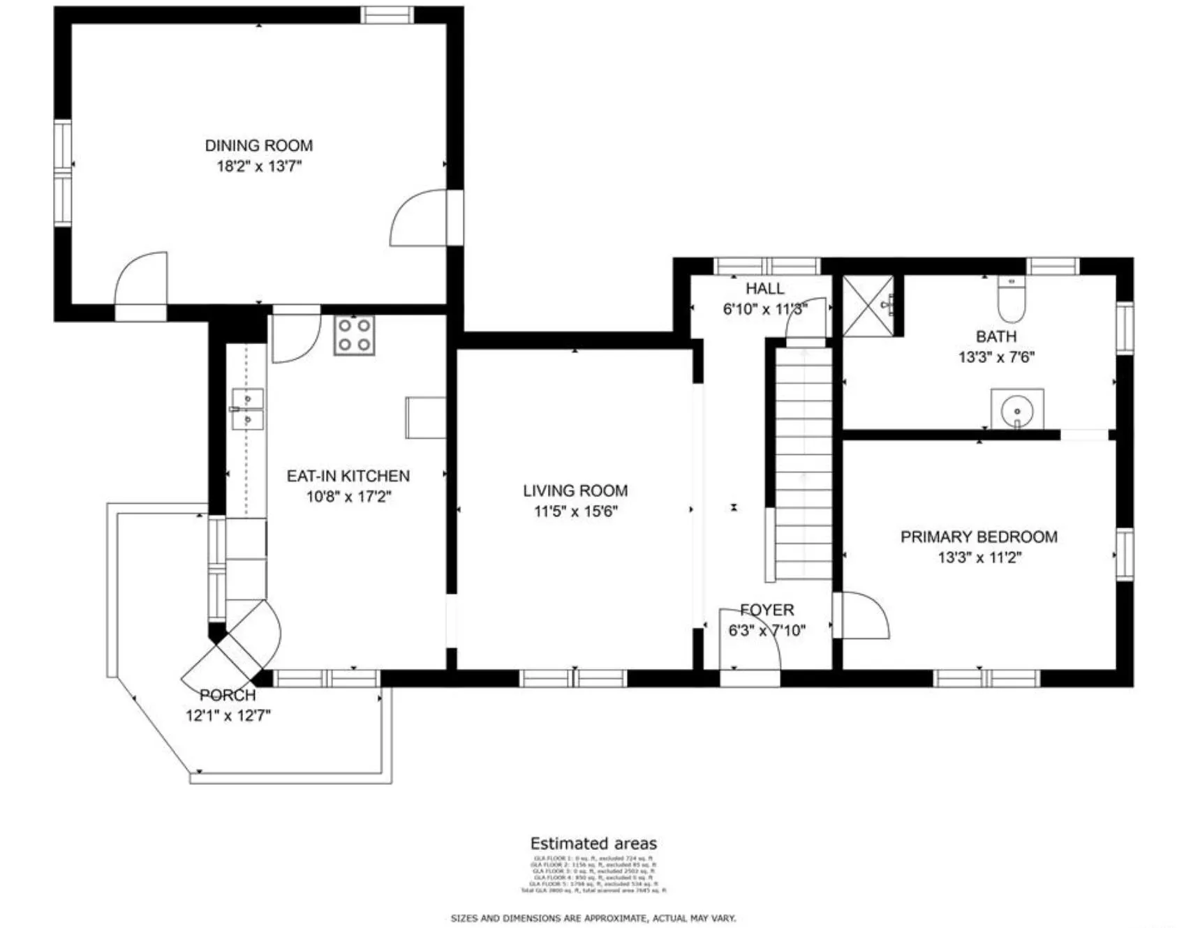 View of room layout View of room layout