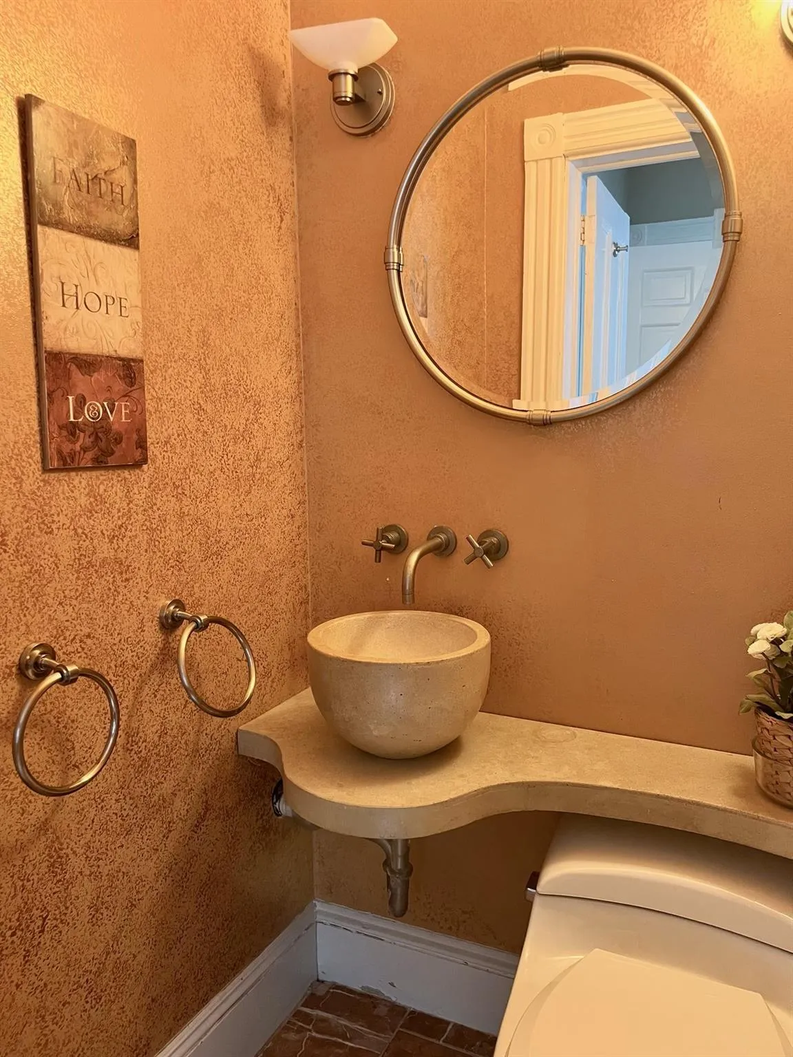 Bathroom featuring sink Bathroom featuring sink