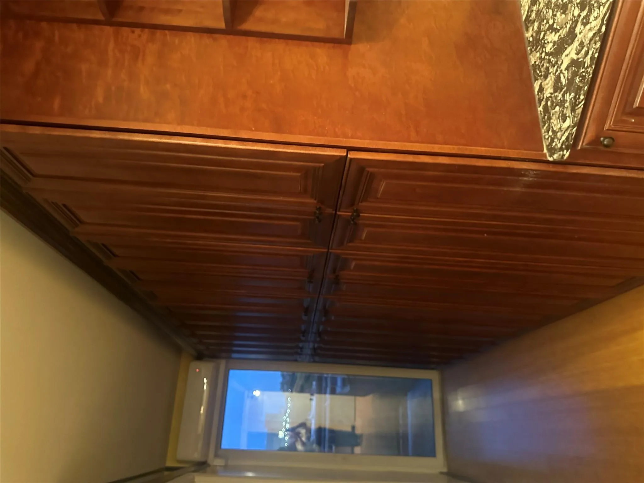 Hallway with a wall unit AC Hallway with a wall unit AC