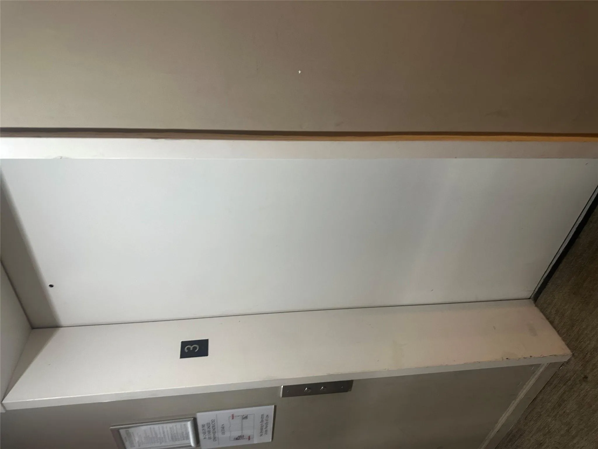 Elevator with carpet Elevator with carpet