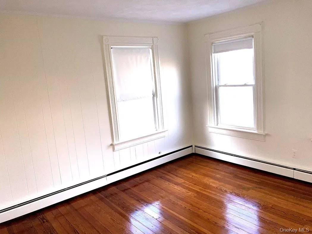 Bedroom #2 and hardwood flooring Bedroom #2 and hardwood flooring