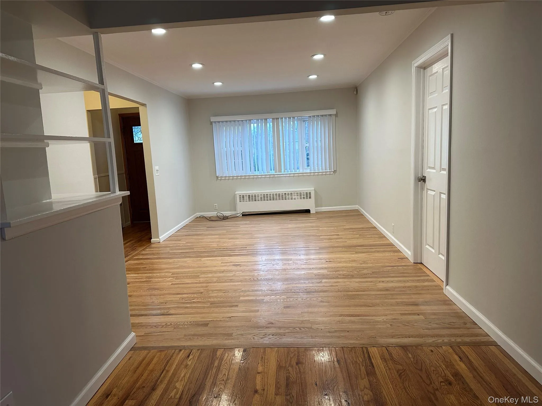 Newly leveled Entry Foyer, Living room and dining room Newly leveled Entry Foyer, Living room and dining room