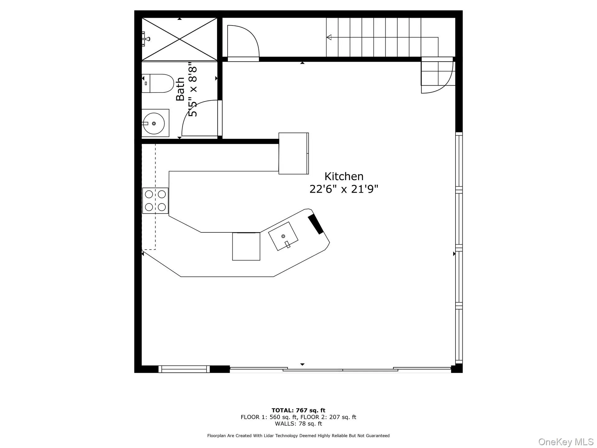 View of room layout View of room layout
