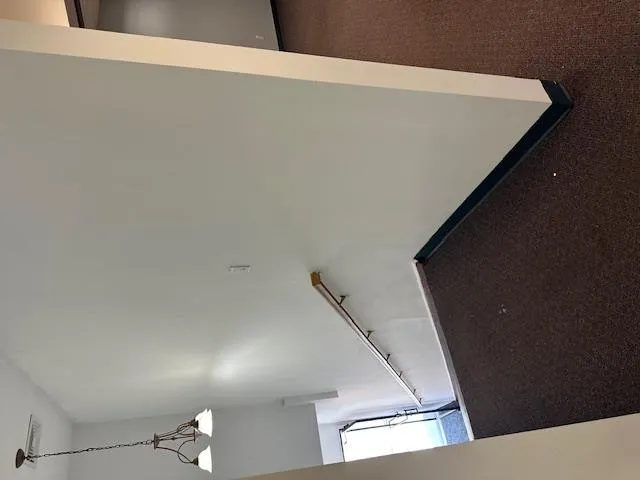 Stairs from the sidewalk up to the office space. Stairs from the sidewalk up to the office space.