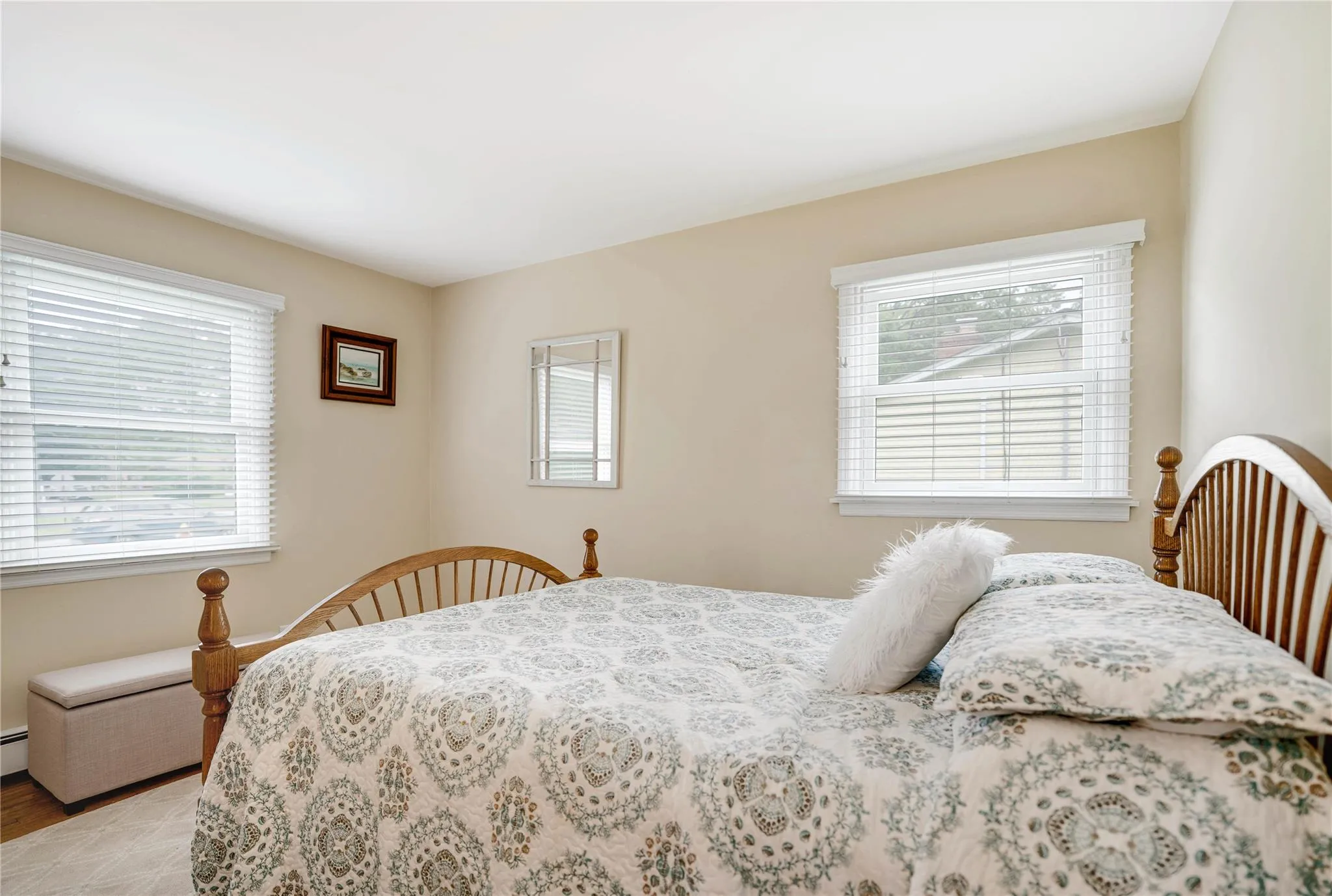 Bedroom featuring light wood finished floors