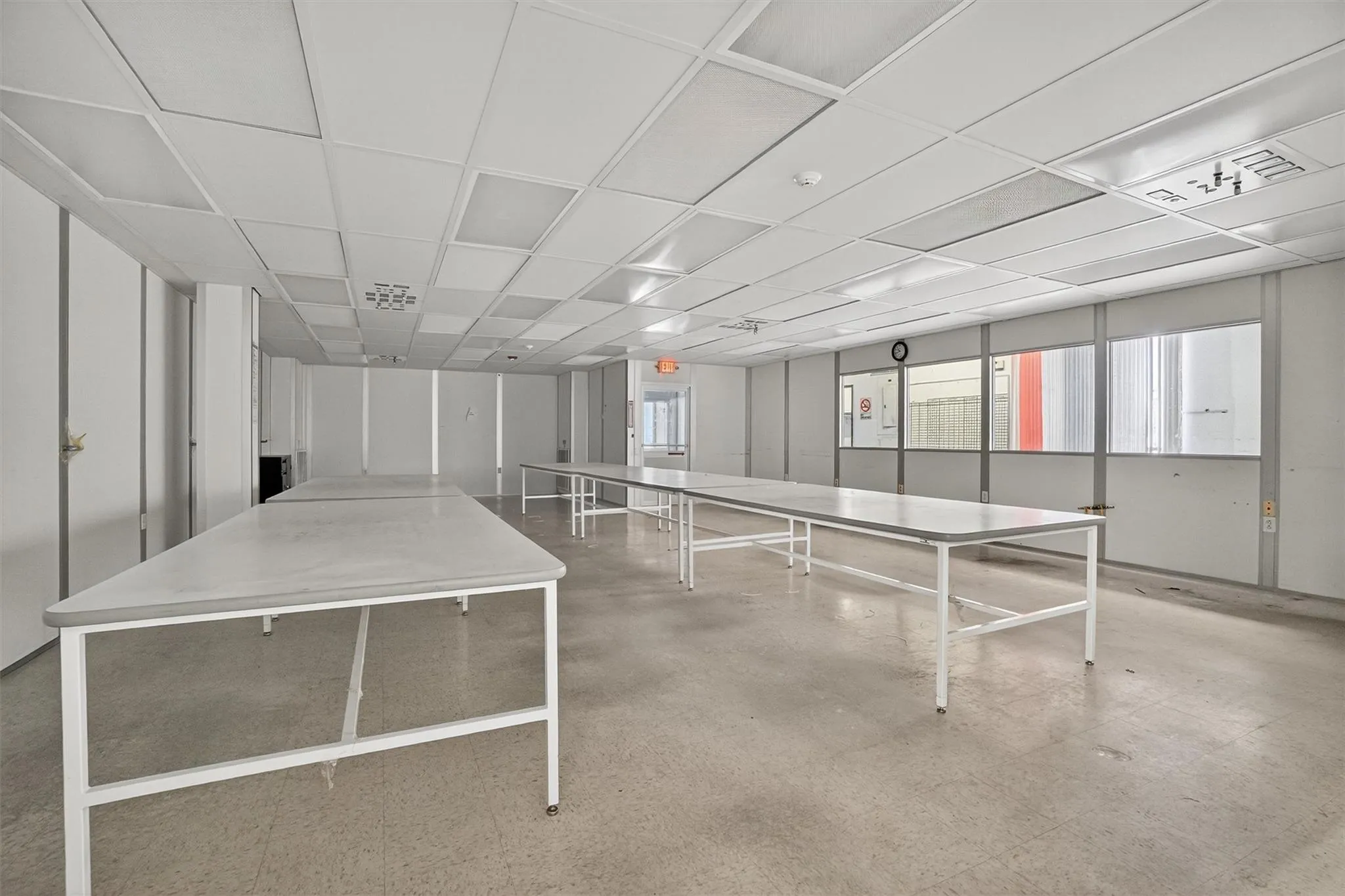 Rec room featuring light floors Rec room featuring light floors