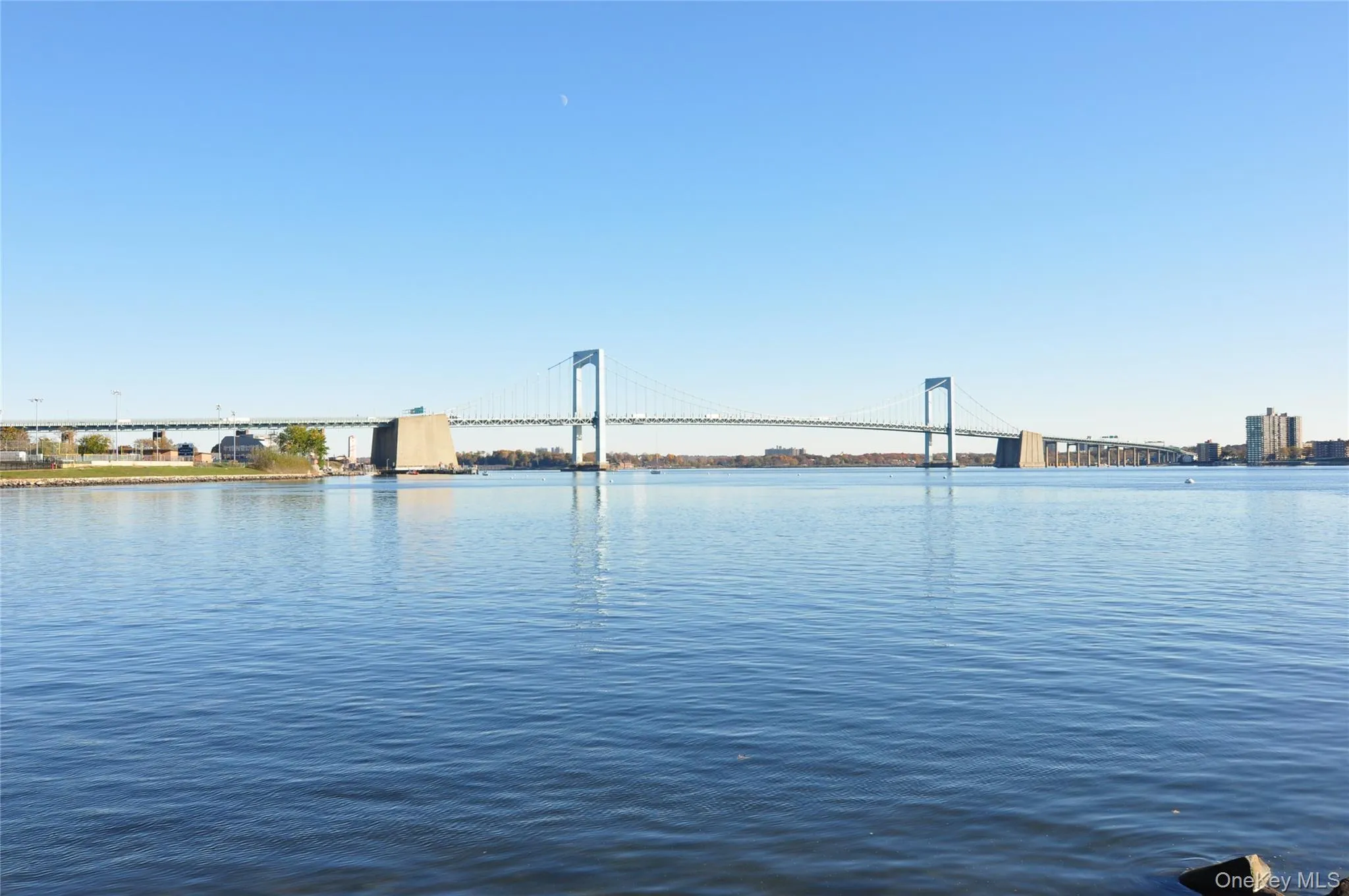 View of water and bridge View of water and bridge