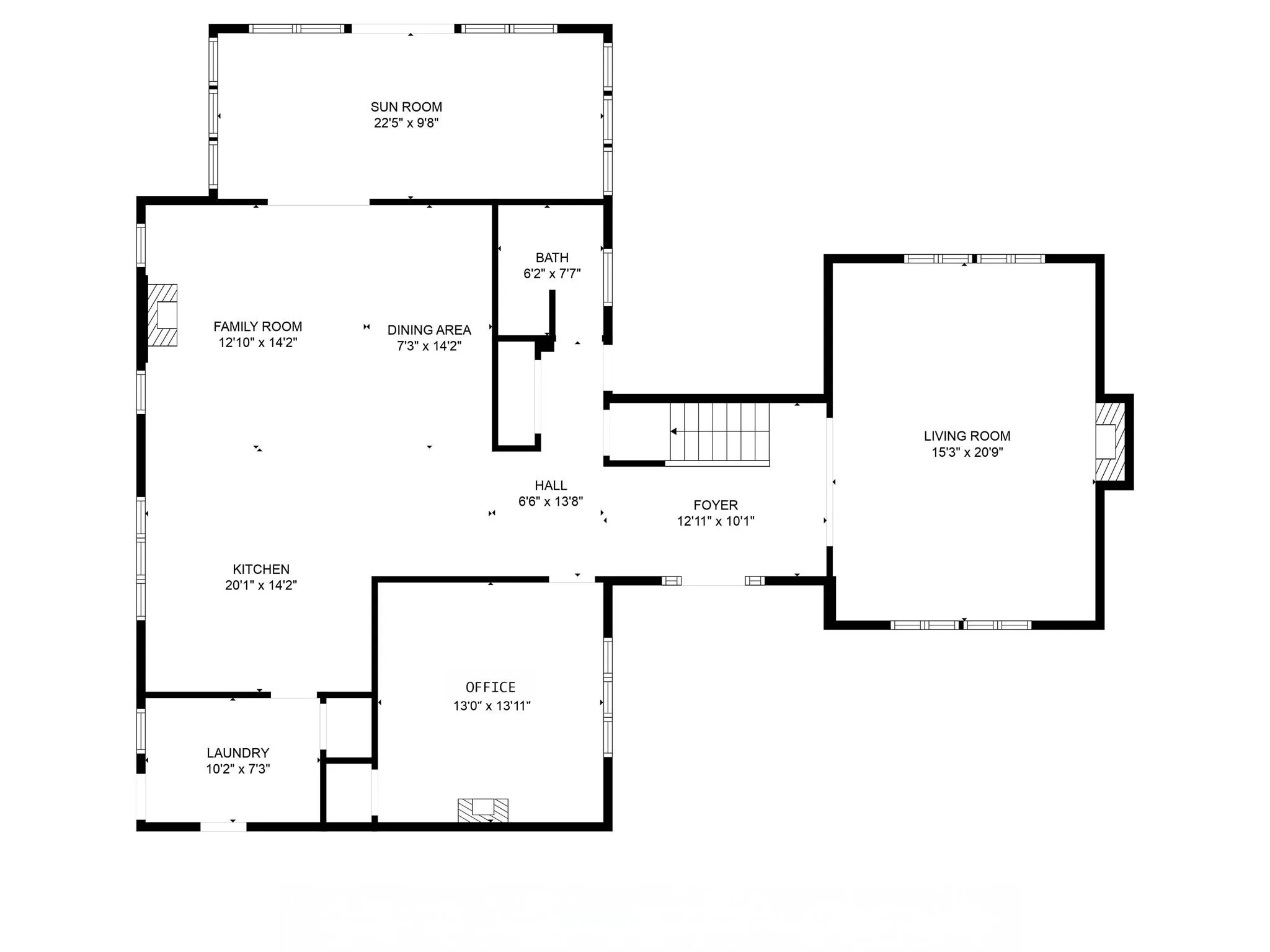 First floor First floor