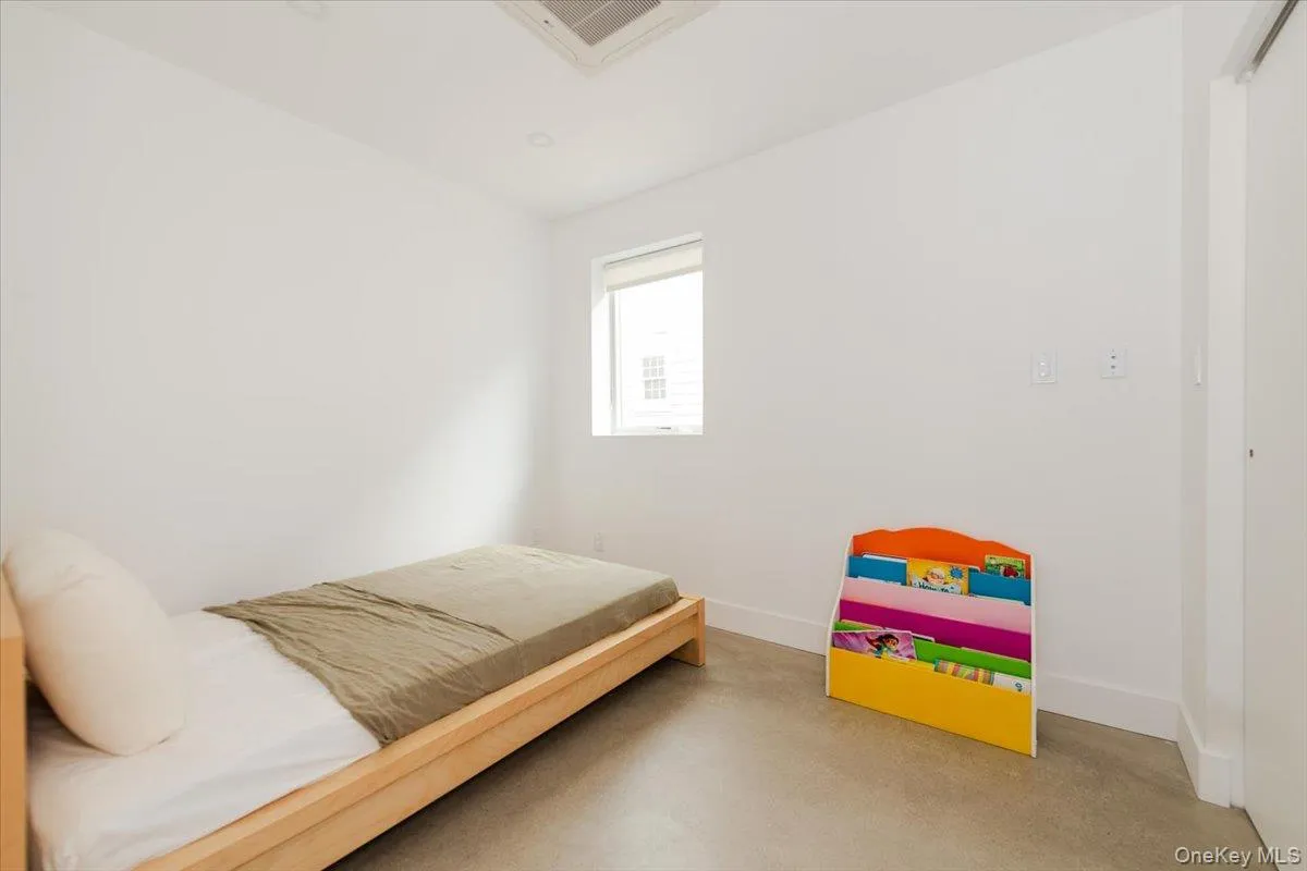 Bedroom with baseboards Bedroom with baseboards