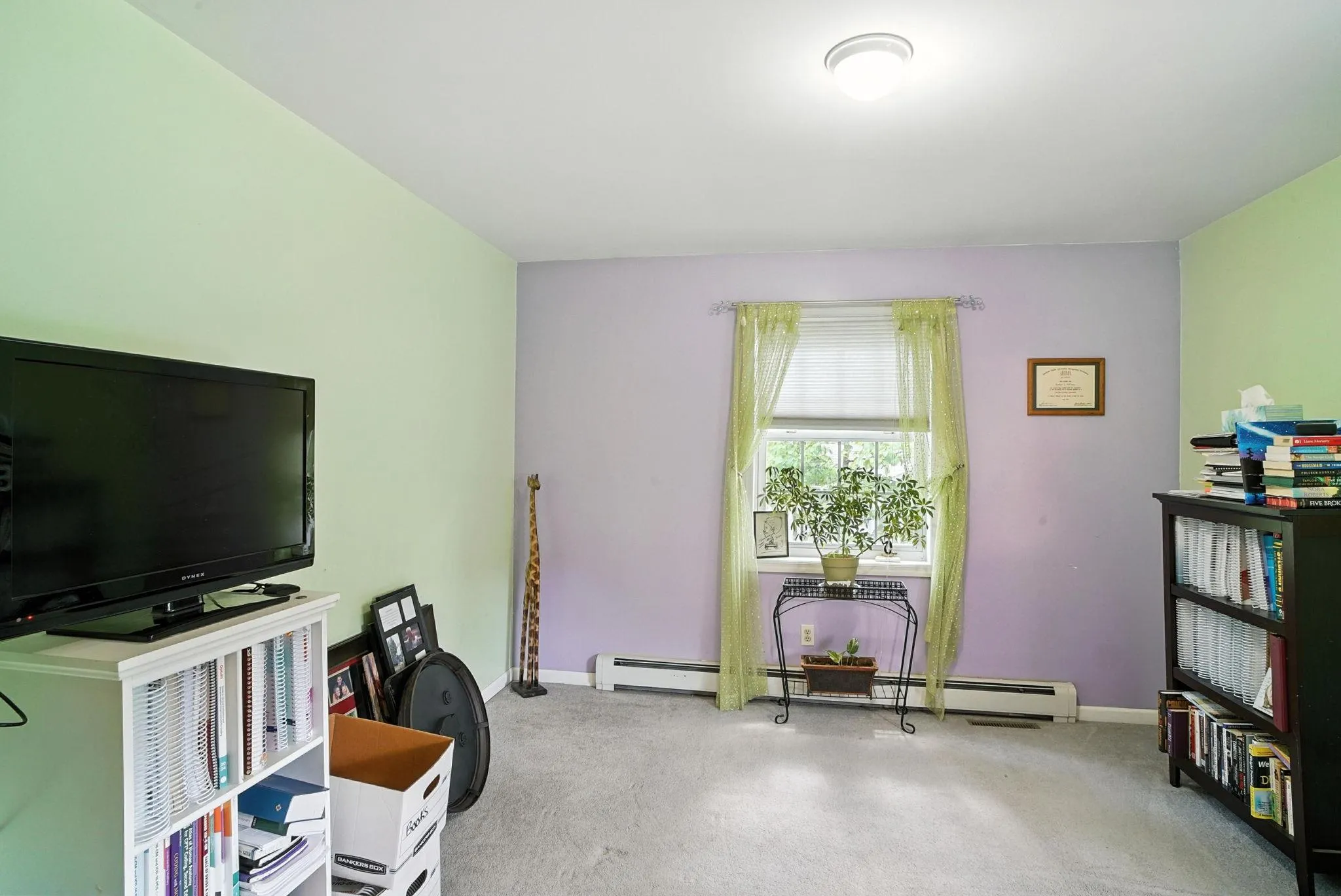 Currently being used as Office area featuring carpet and baseboard heating Currently being used as Office area featuring carpet and baseboard heating