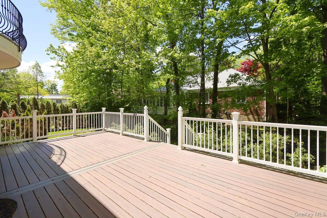 View of wooden deck View of wooden deck