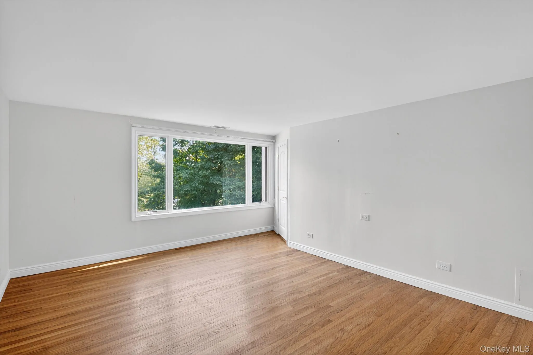 Spare room with light wood-style floors Spare room with light wood-style floors