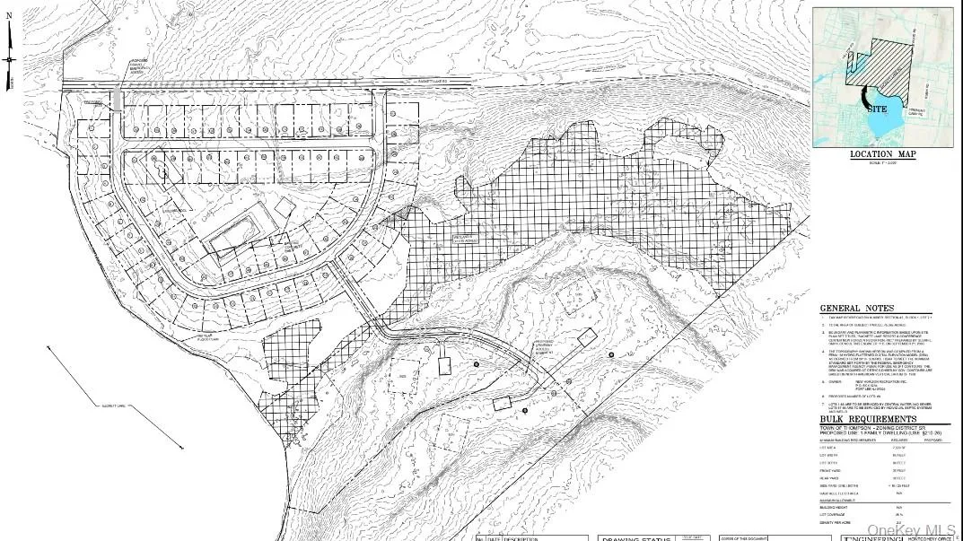 Map of parcels Map of parcels