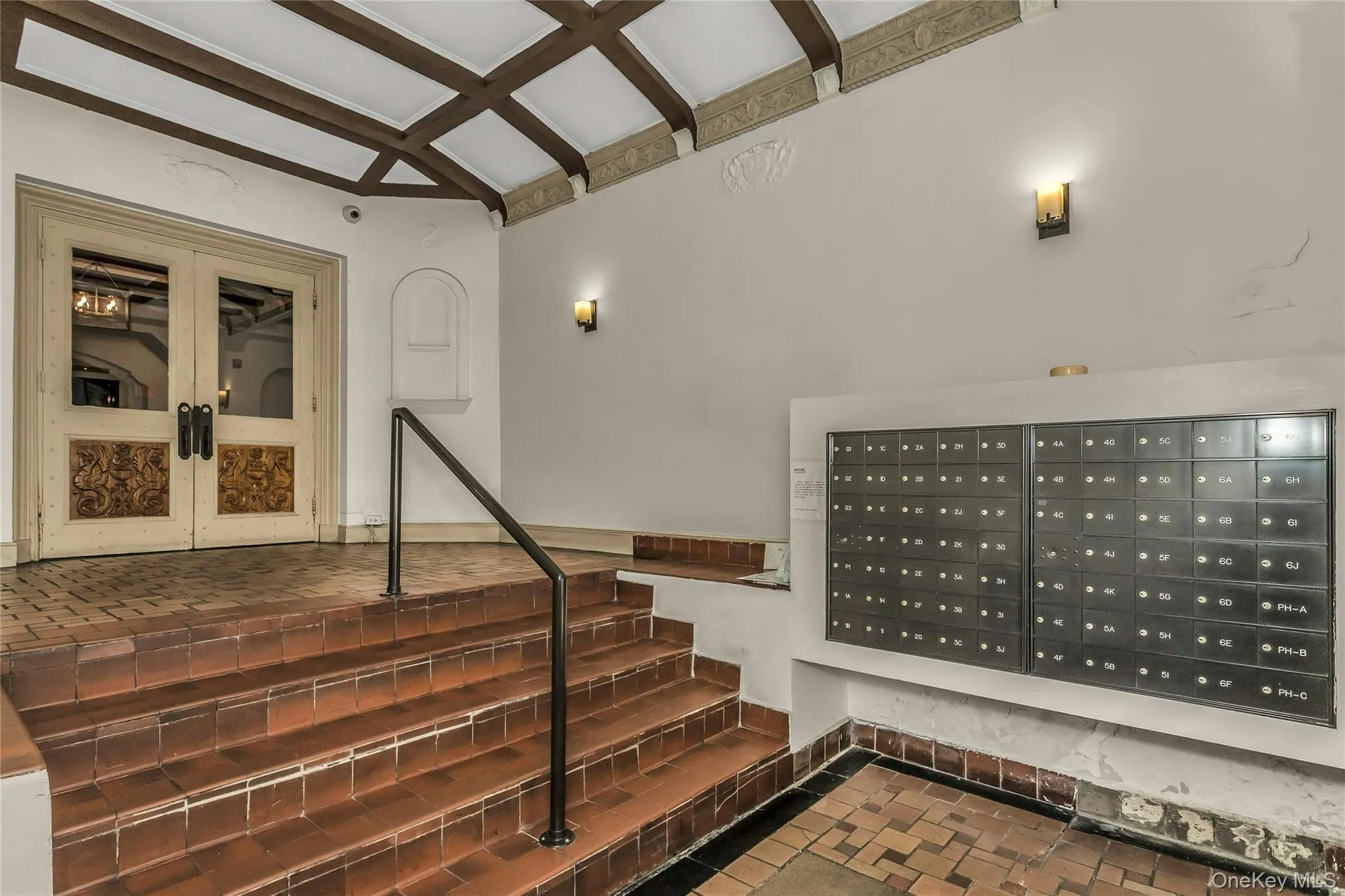 Secured mail room and package room Secured mail room and package room