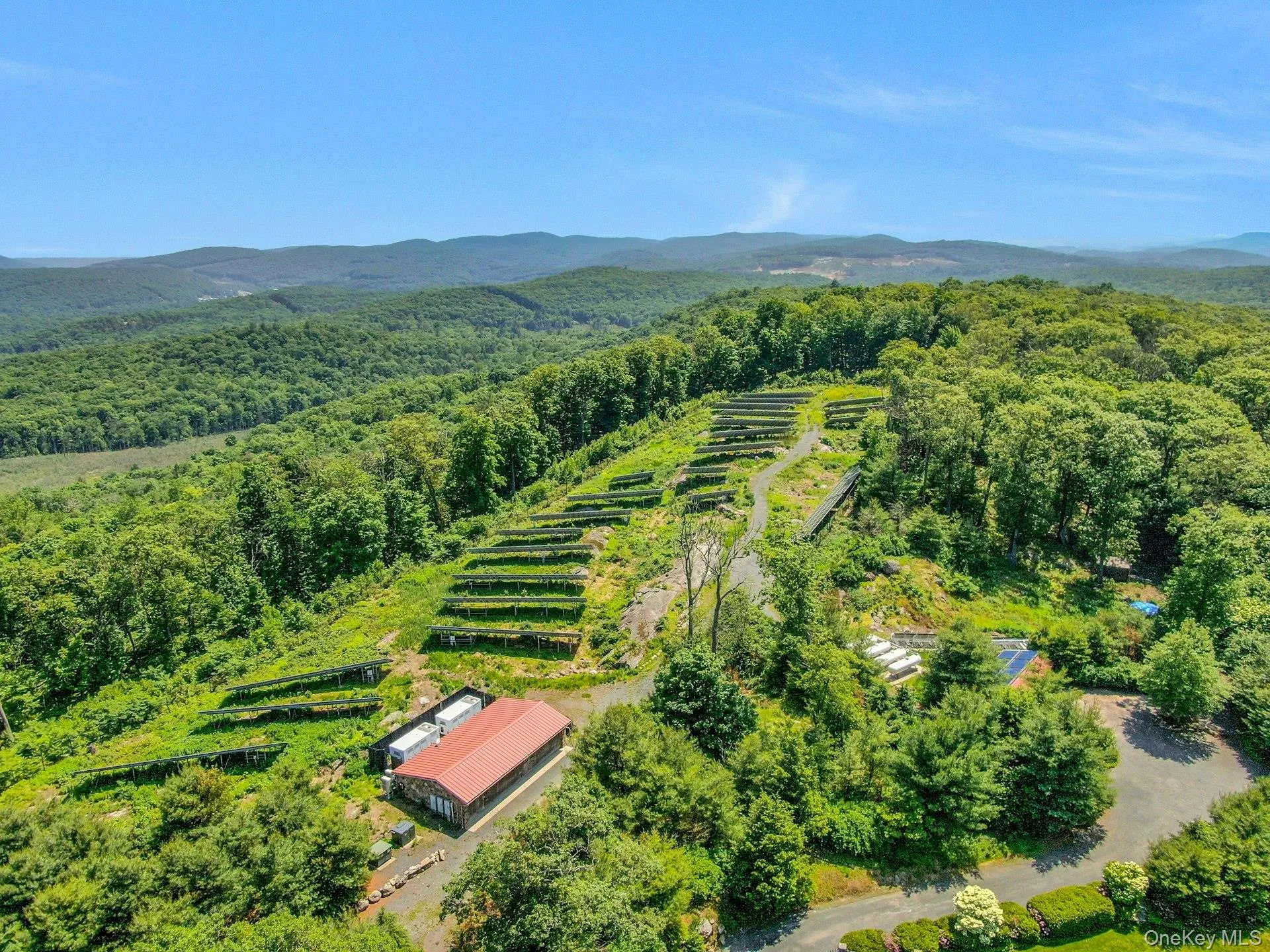 Drone / aerial view of mountains Drone / aerial view of mountains