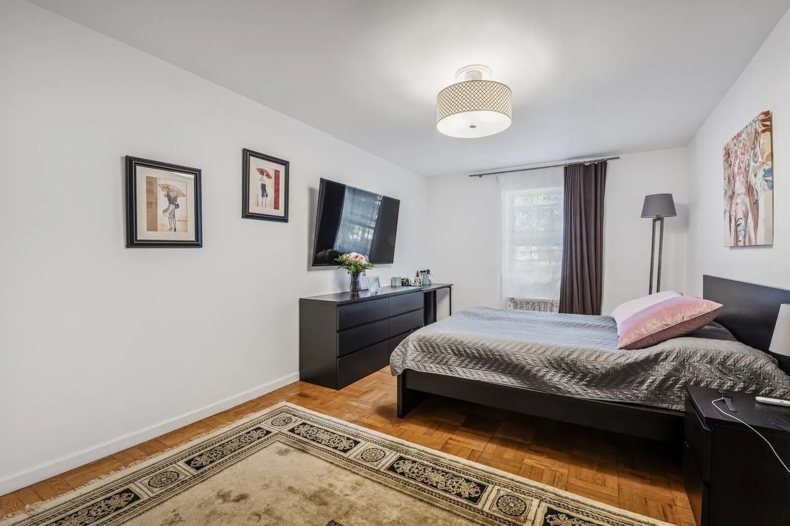 Bedroom with baseboards Bedroom with baseboards