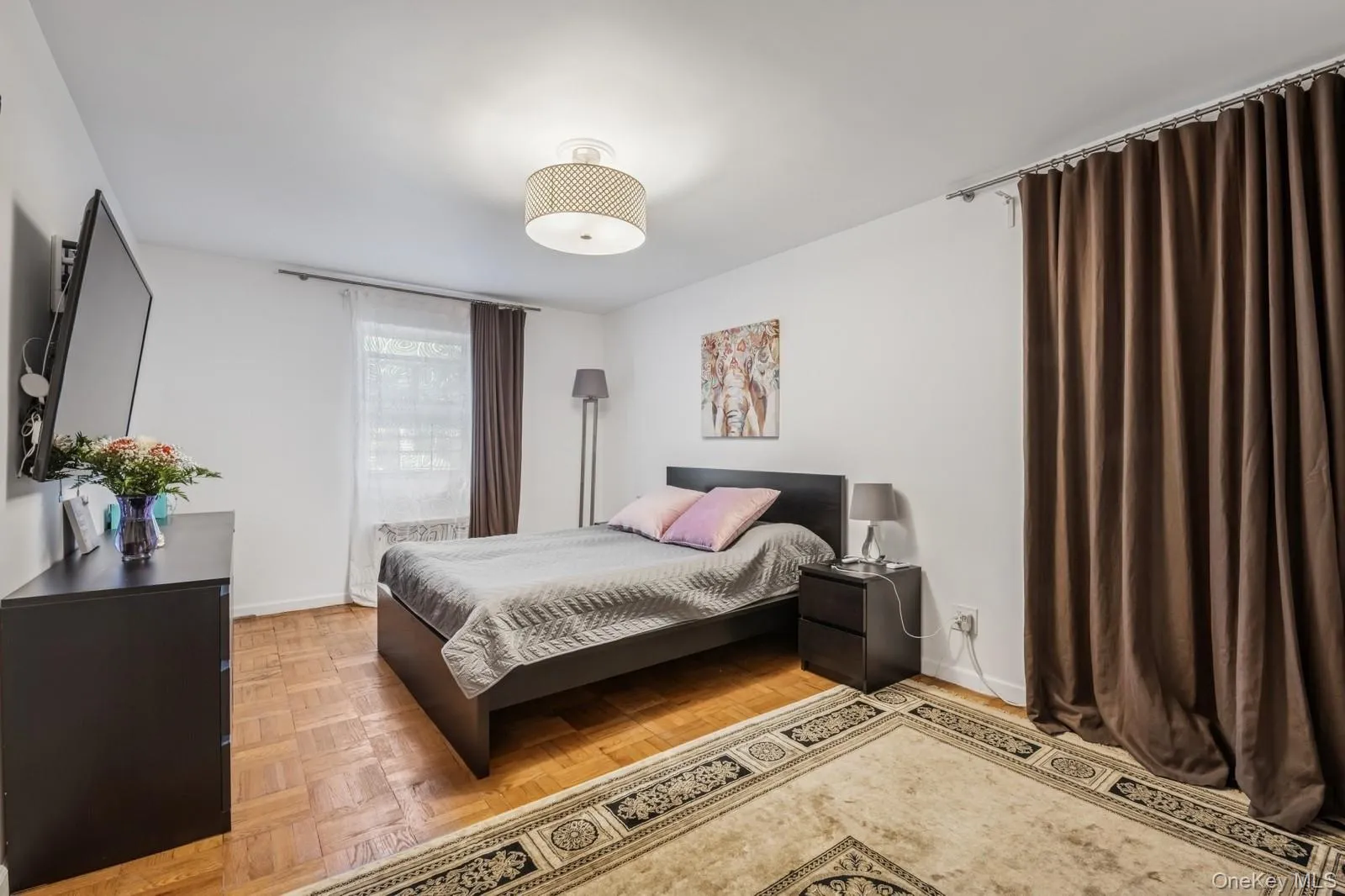 Bedroom with baseboards Bedroom with baseboards