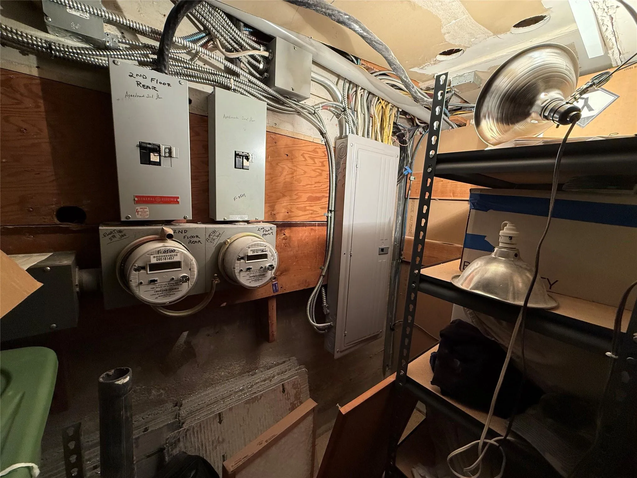 Utilities with electric panel Utilities with electric panel